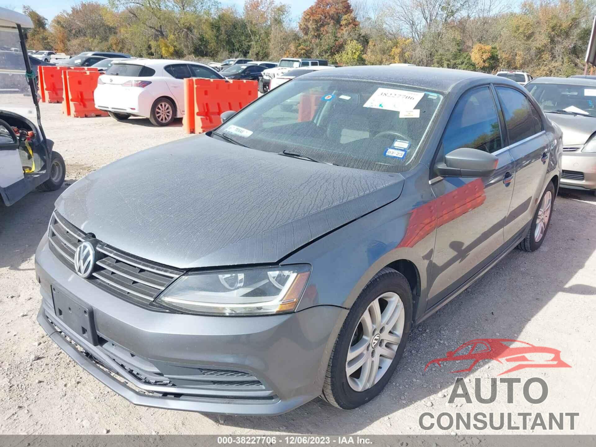 VOLKSWAGEN JETTA 2017 - 3VW2B7AJ5HM213308