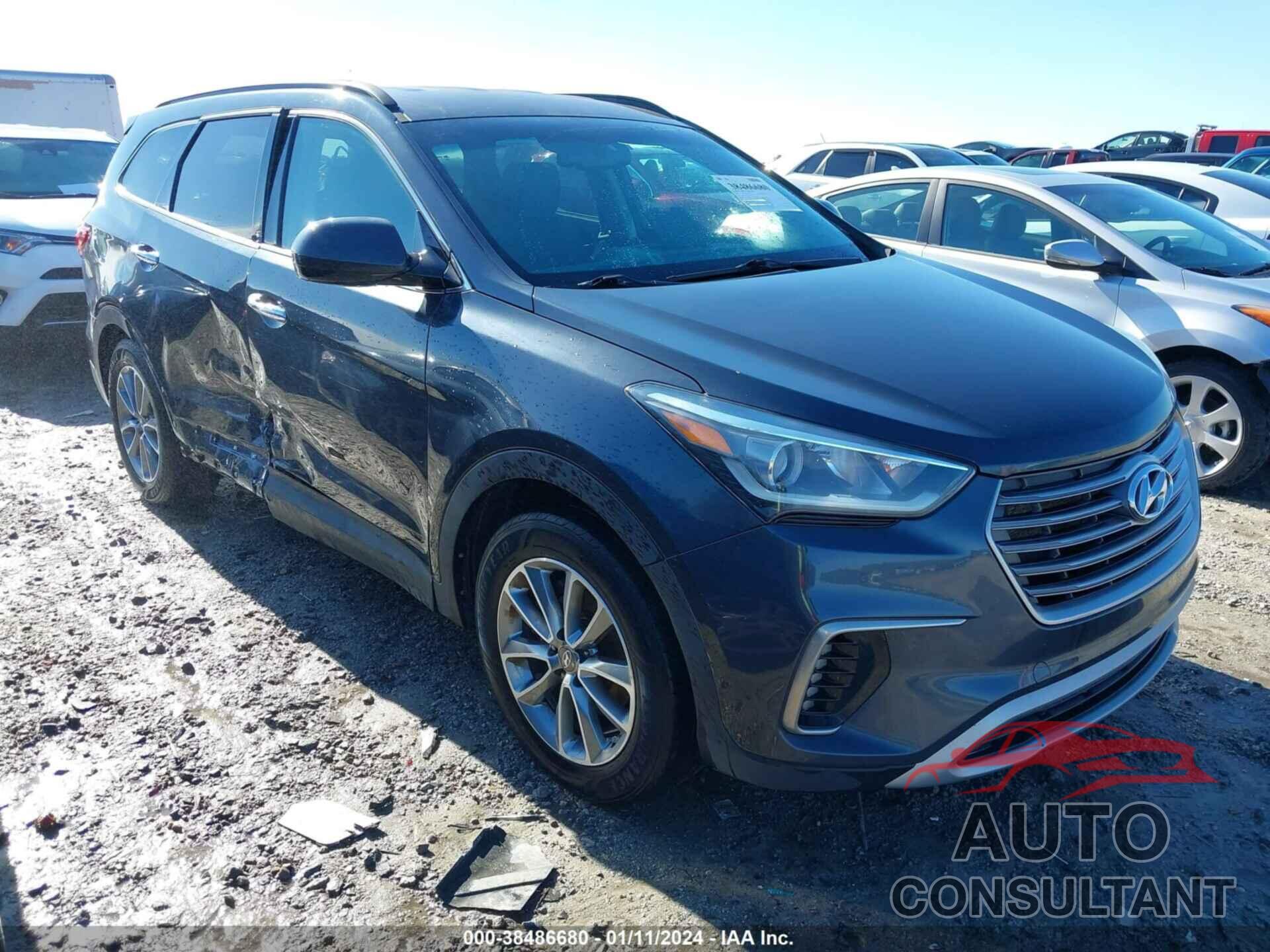 HYUNDAI SANTA FE 2017 - KM8SM4HF2HU196052