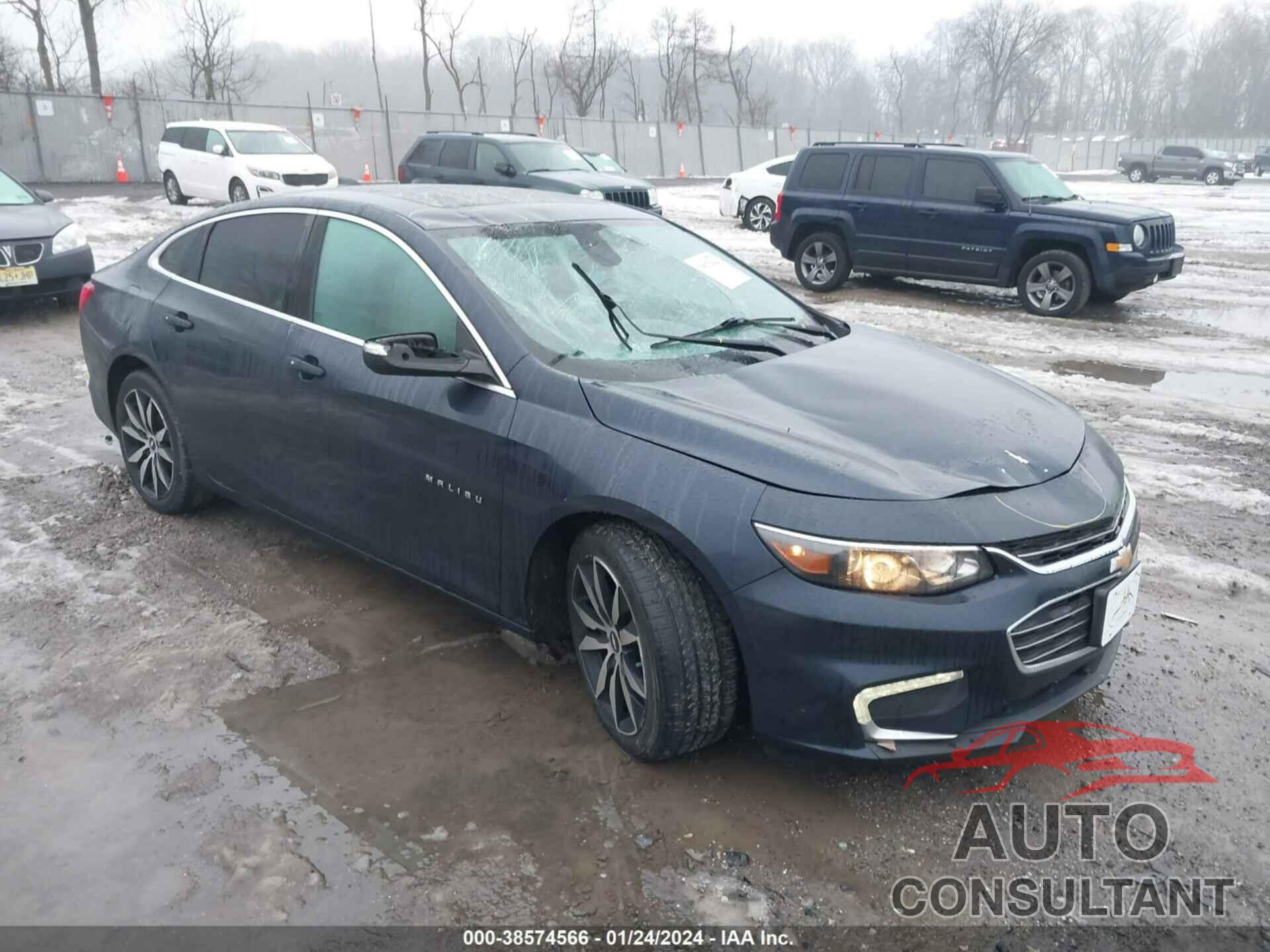 CHEVROLET MALIBU 2017 - 1G1ZE5ST9HF154575