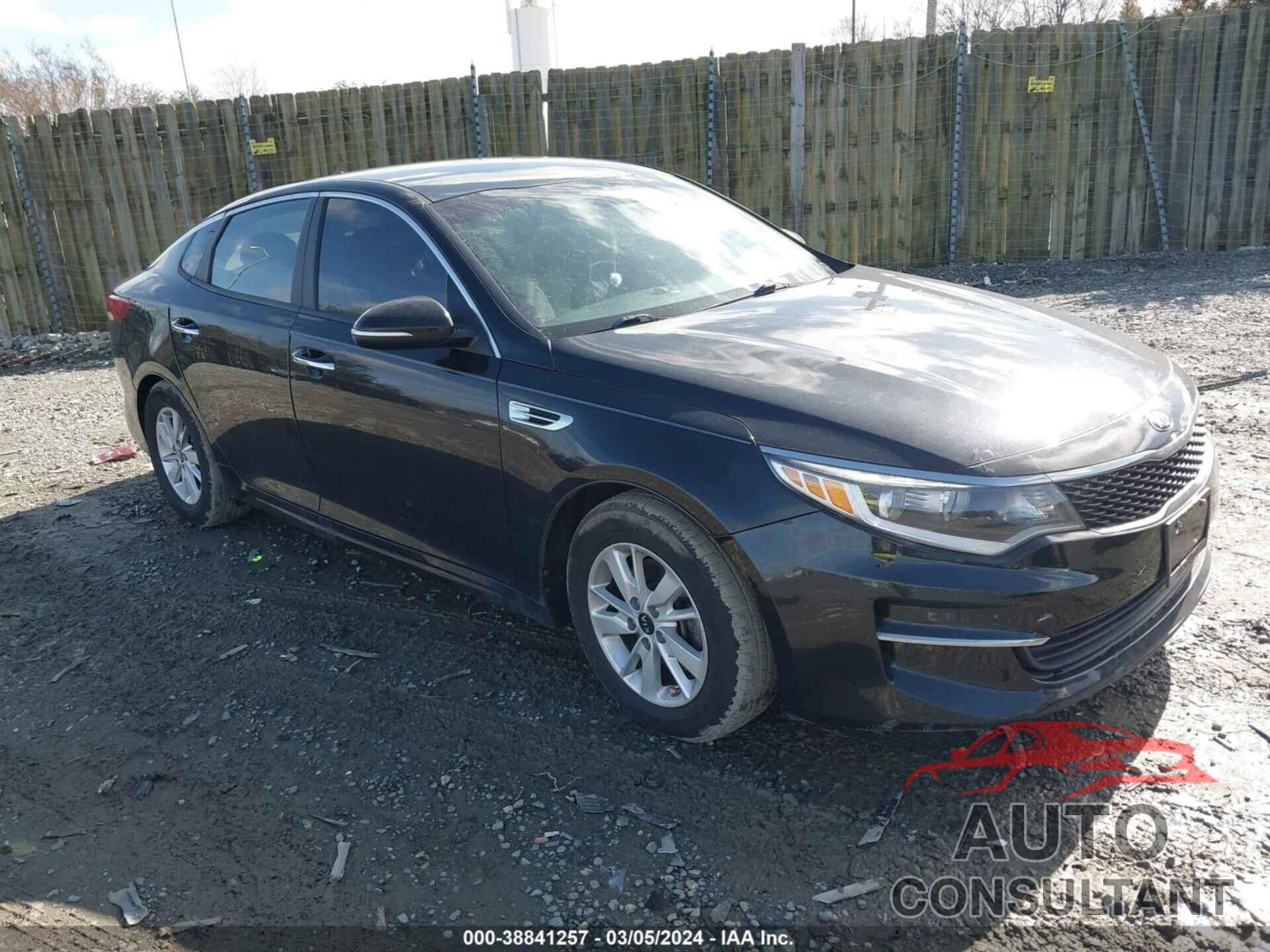 KIA OPTIMA 2016 - 5XXGT4L37GG039163