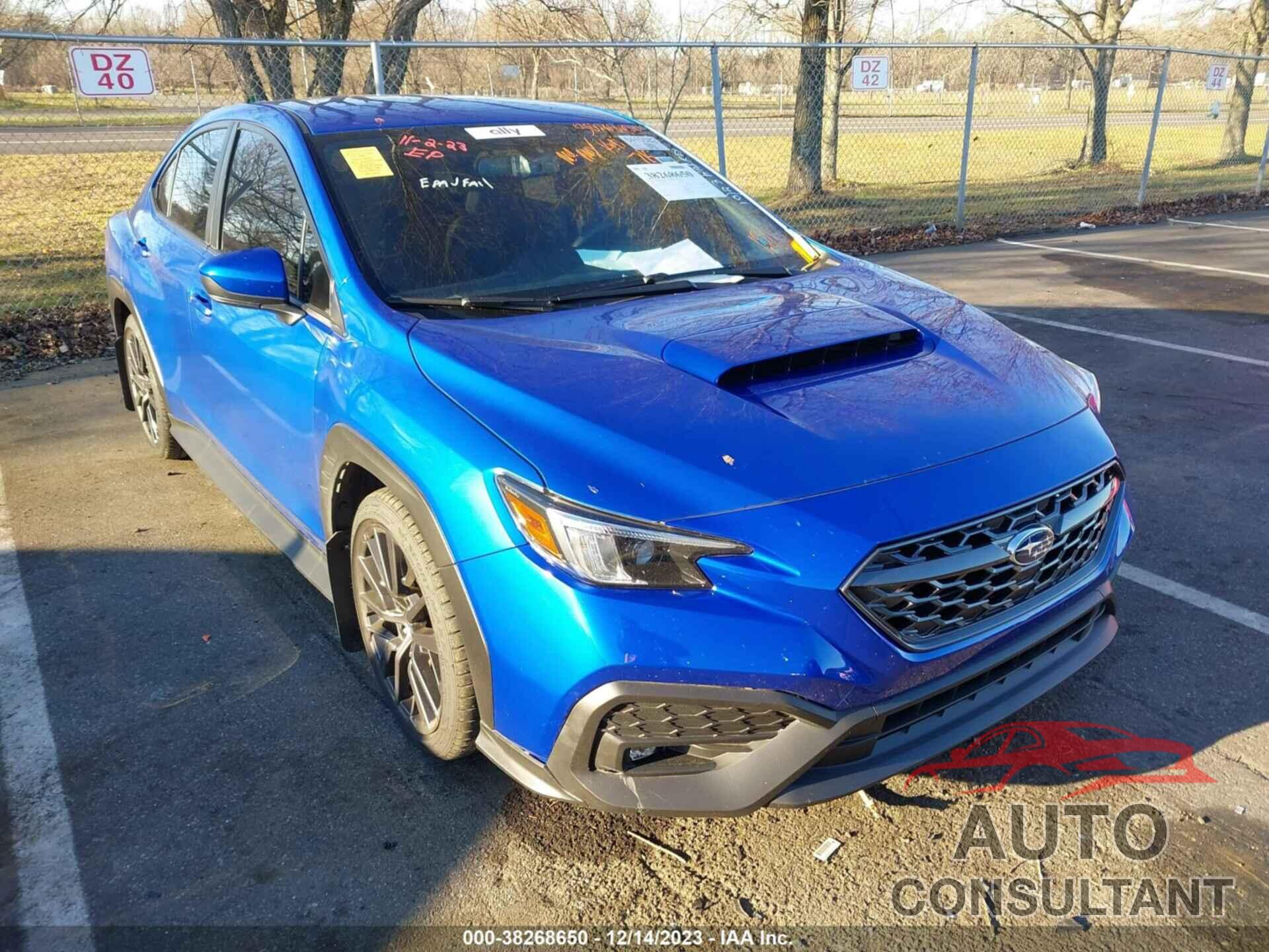SUBARU WRX 2022 - JF1VBAF63N9026702