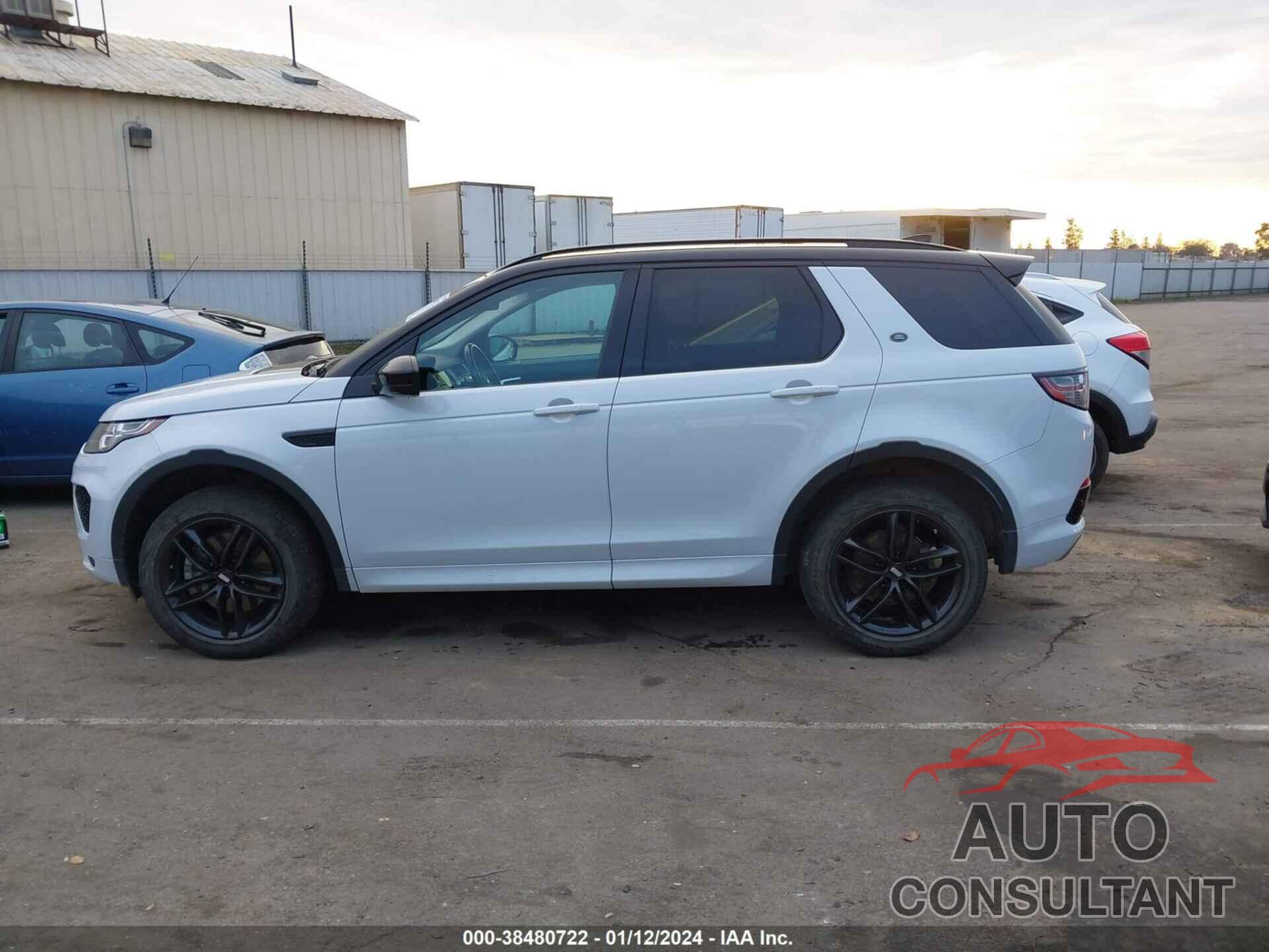 LAND ROVER DISCOVERY SPORT 2018 - SALCT2SX1JH737150