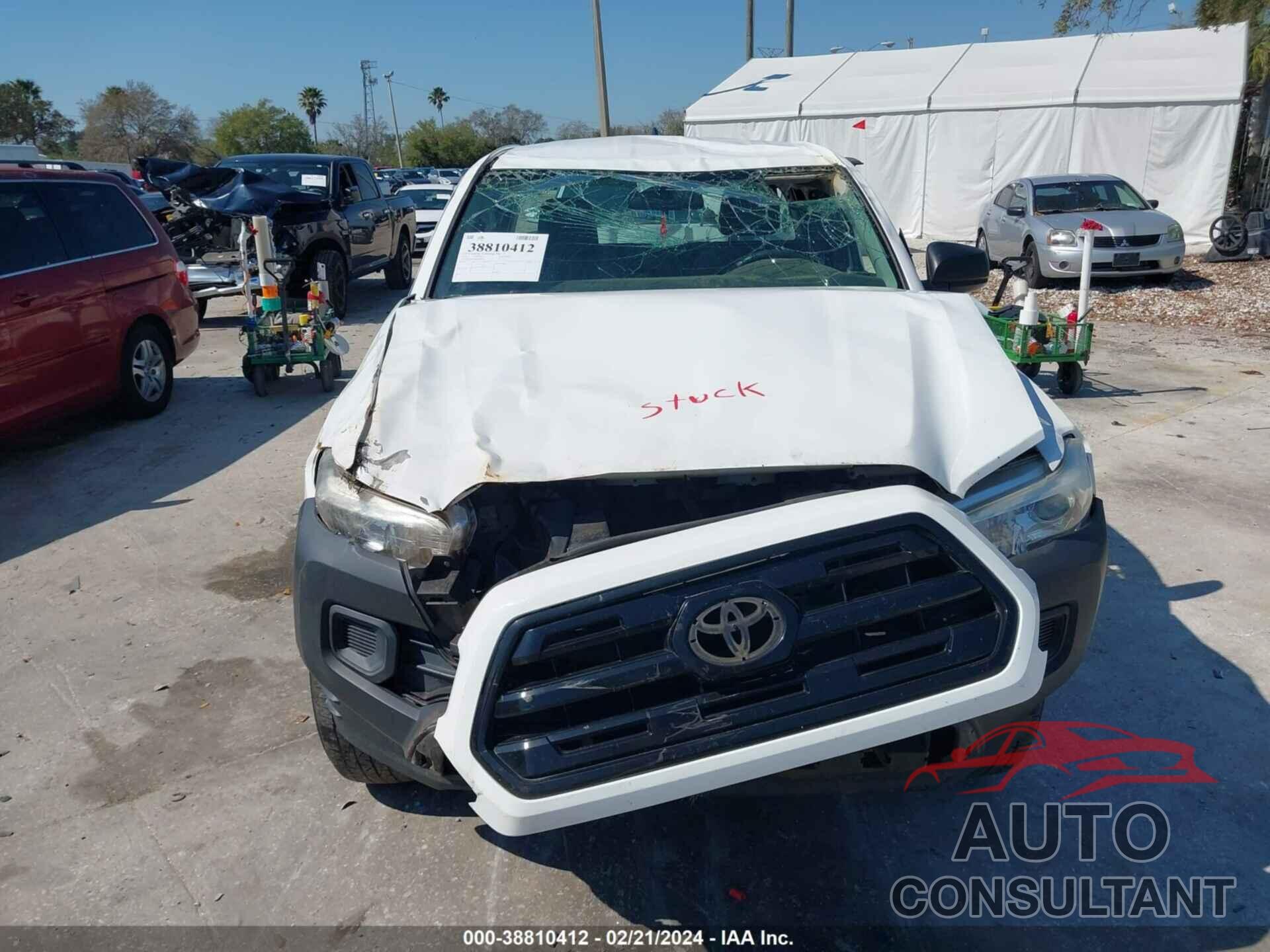 TOYOTA TACOMA 2017 - 5TFRX5GN6HX087603