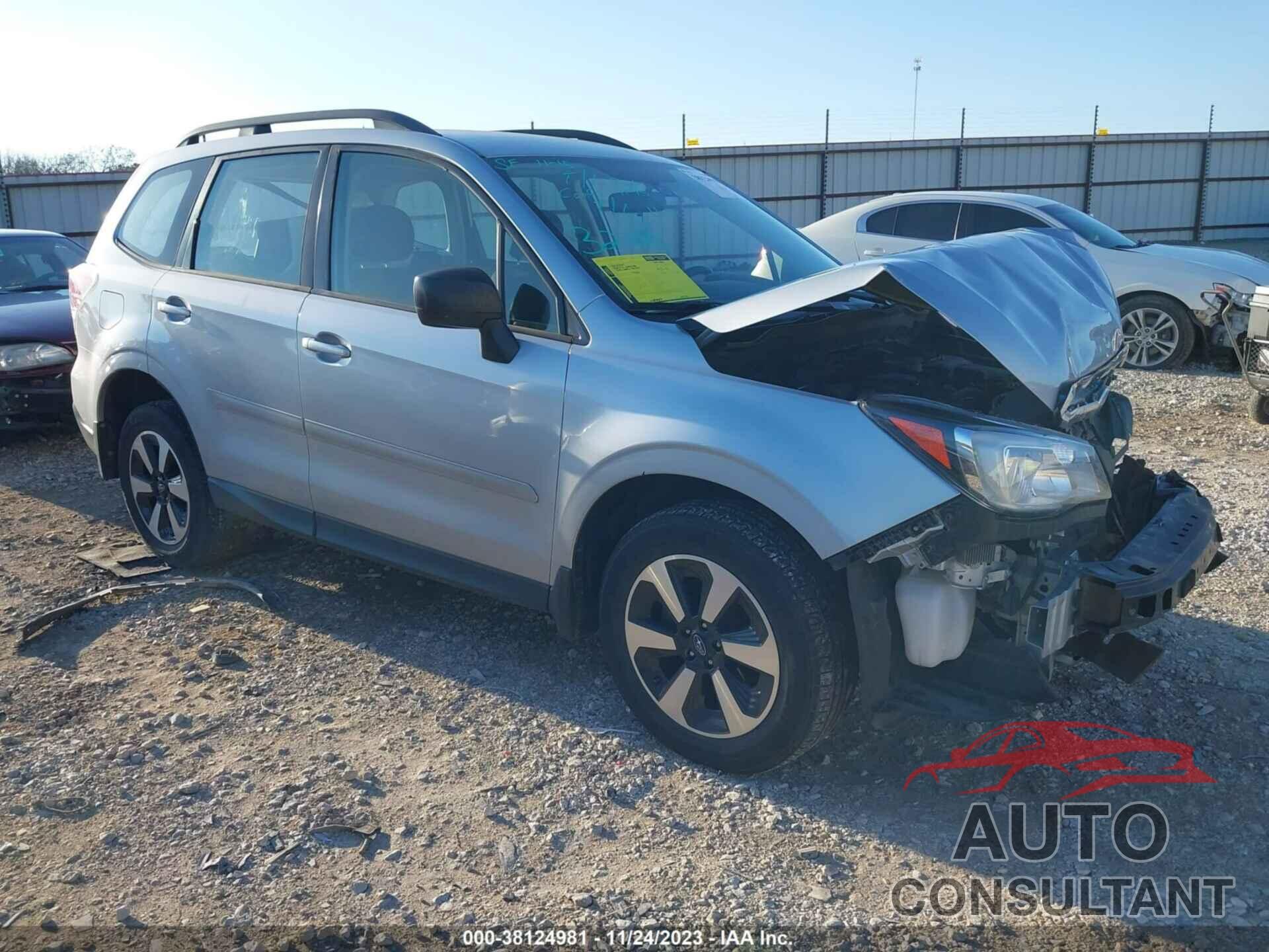 SUBARU FORESTER 2018 - JF2SJABC9JH499498