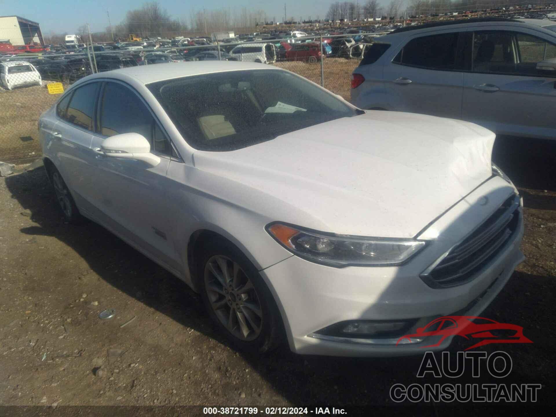 FORD FUSION ENERGI 2017 - 3FA6P0PU2HR153186