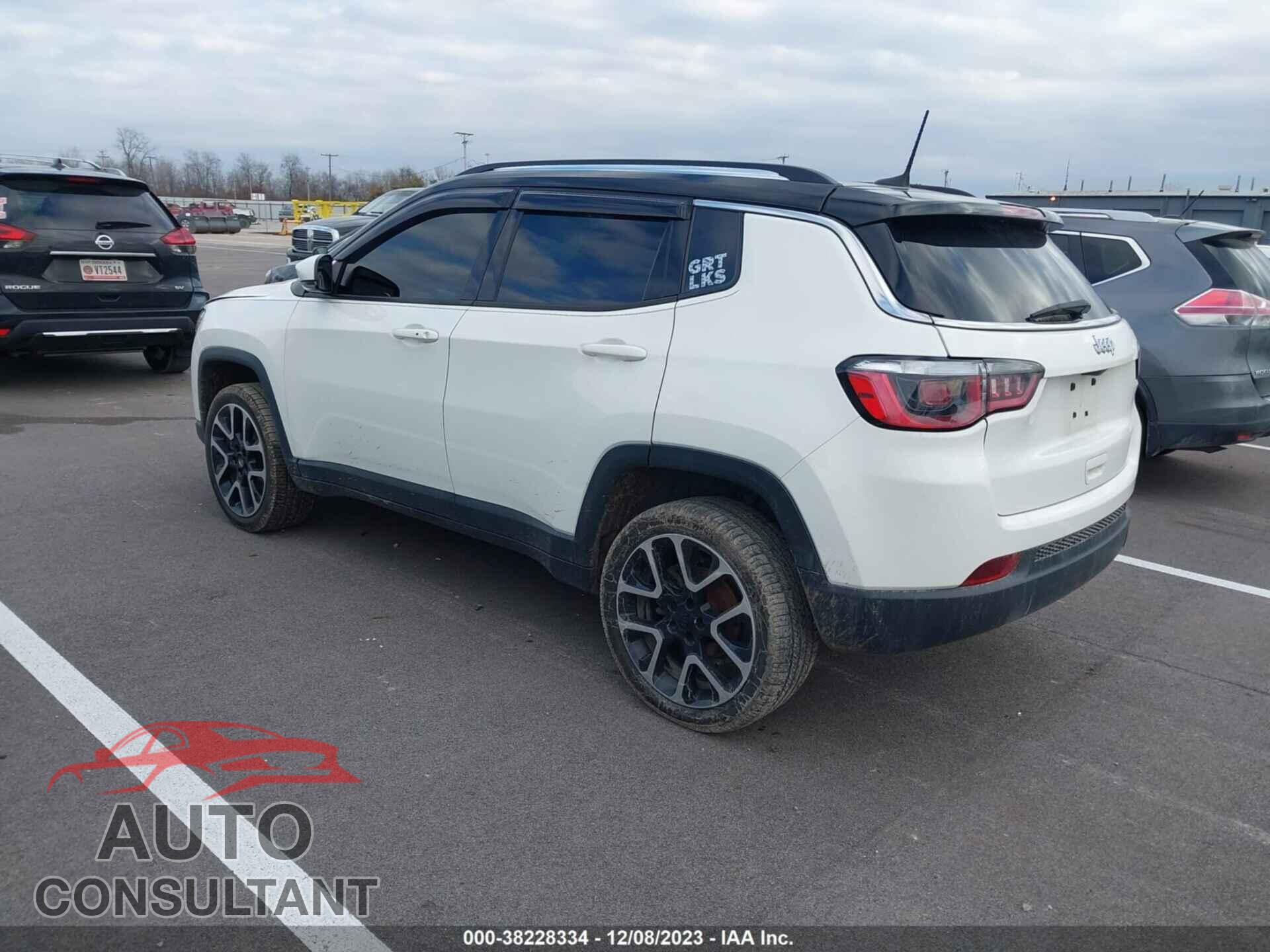 JEEP COMPASS 2017 - 3C4NJDCB3HT609086
