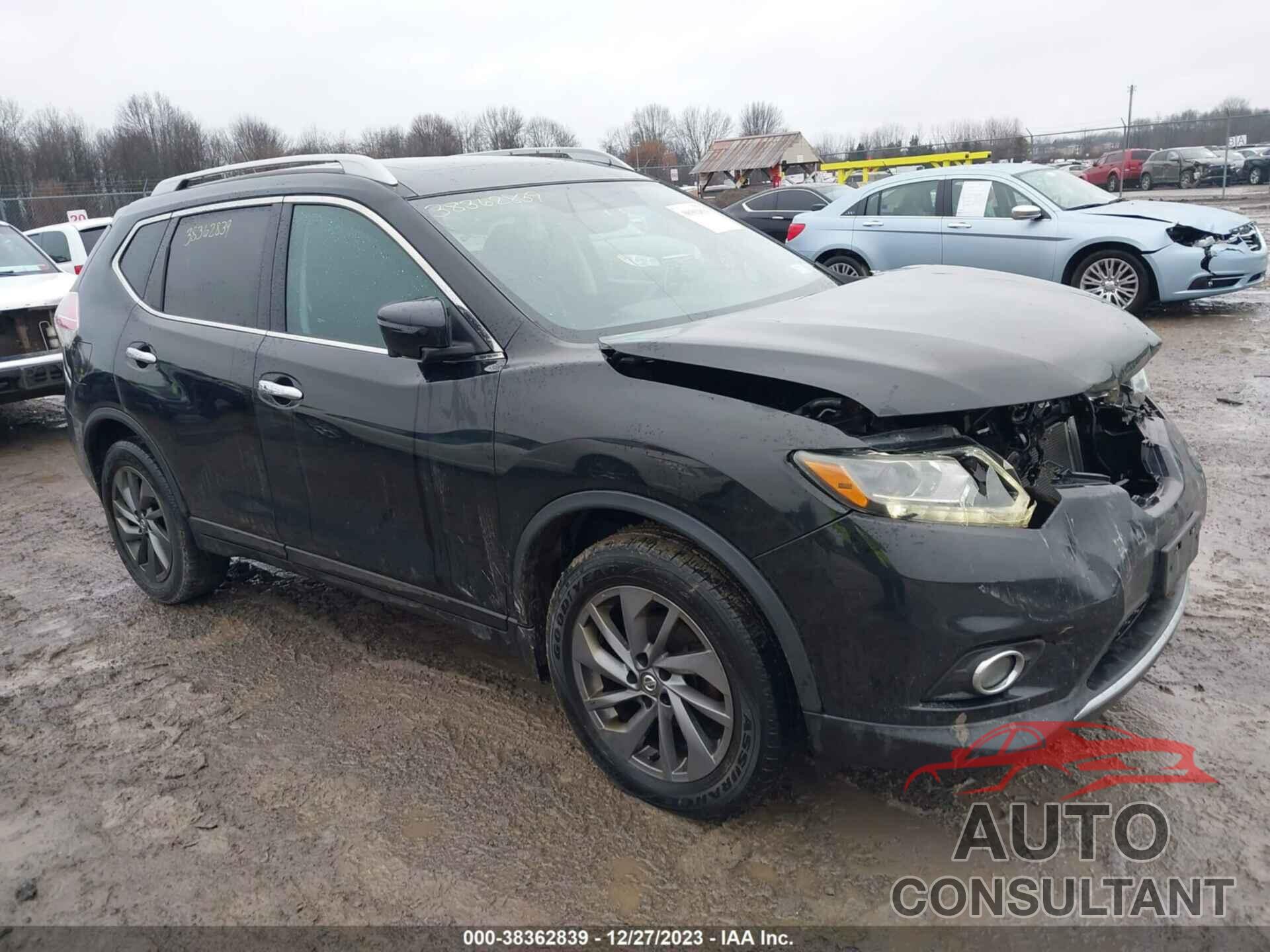 NISSAN ROGUE 2016 - 5N1AT2MV7GC785179