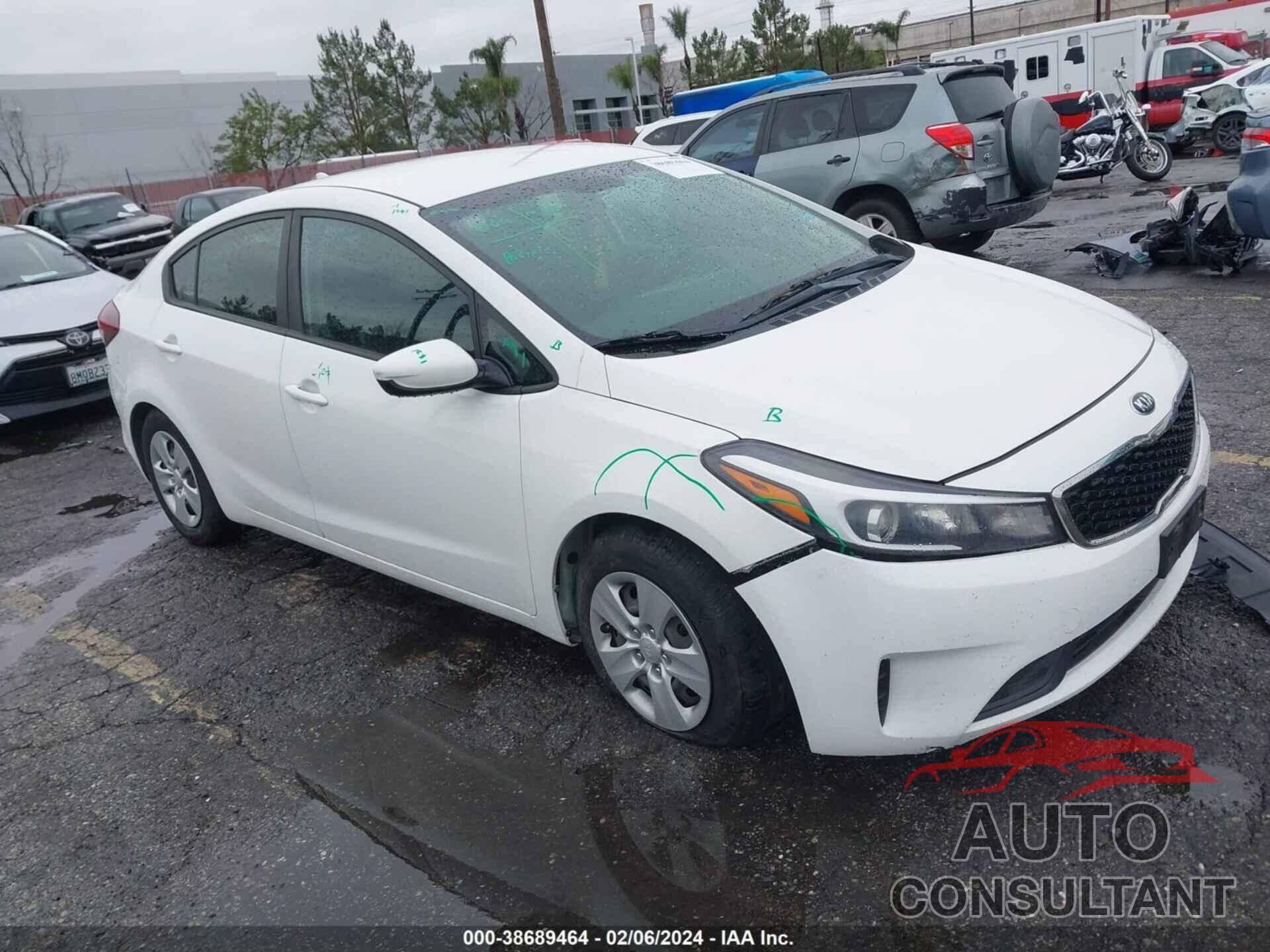 KIA FORTE 2017 - 3KPFK4A78HE050848