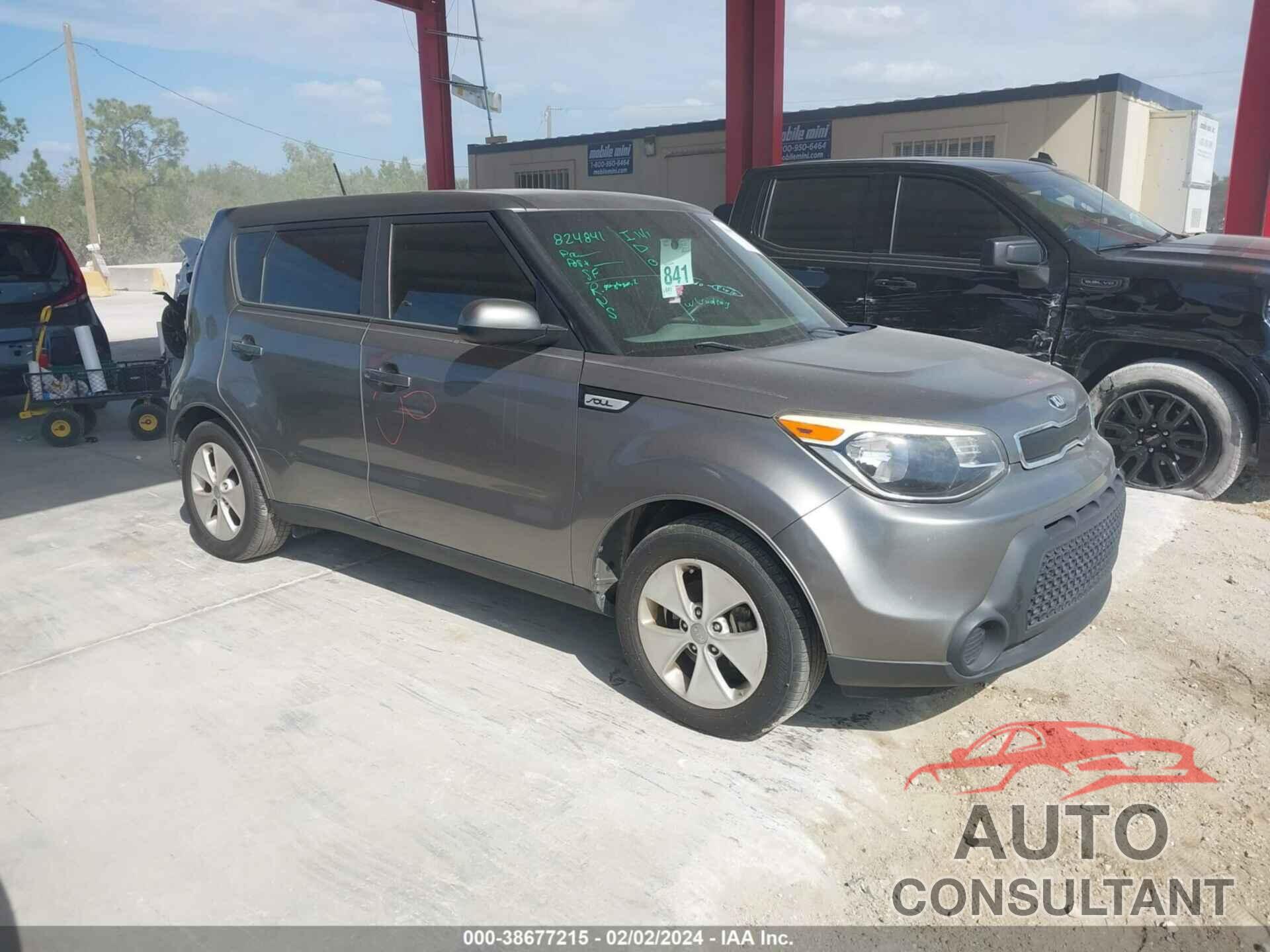 KIA SOUL 2016 - KNDJN2A2XG7371234