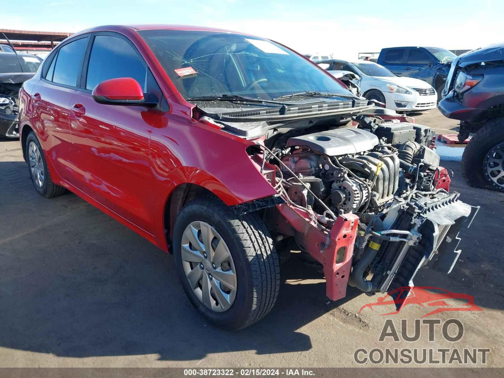 KIA RIO 2018 - 3KPA24ABXJE095097