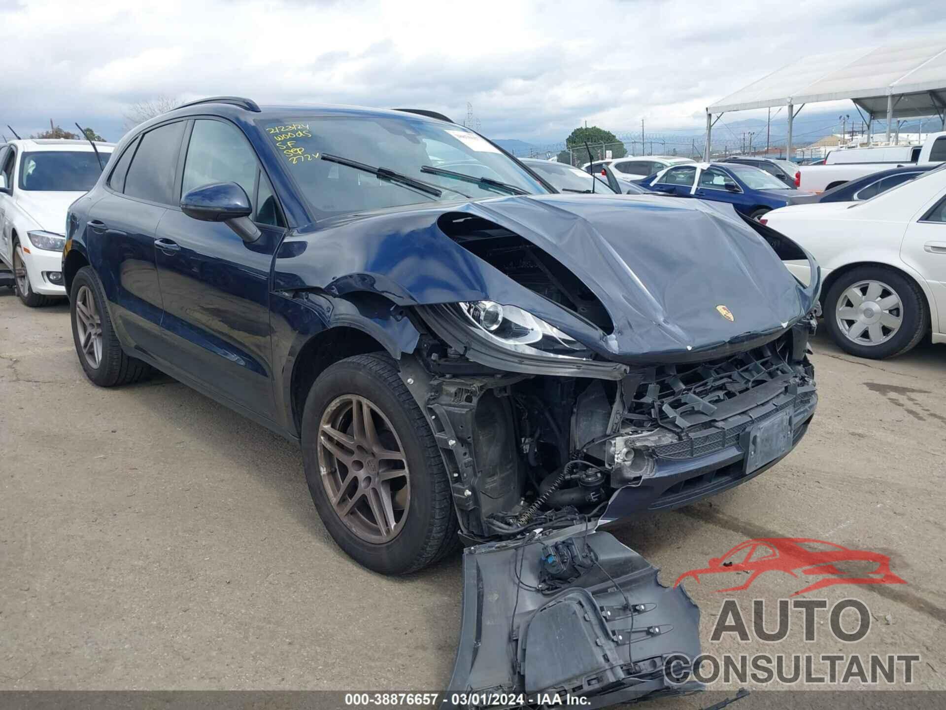 PORSCHE MACAN 2018 - WP1AA2A53JLB18291