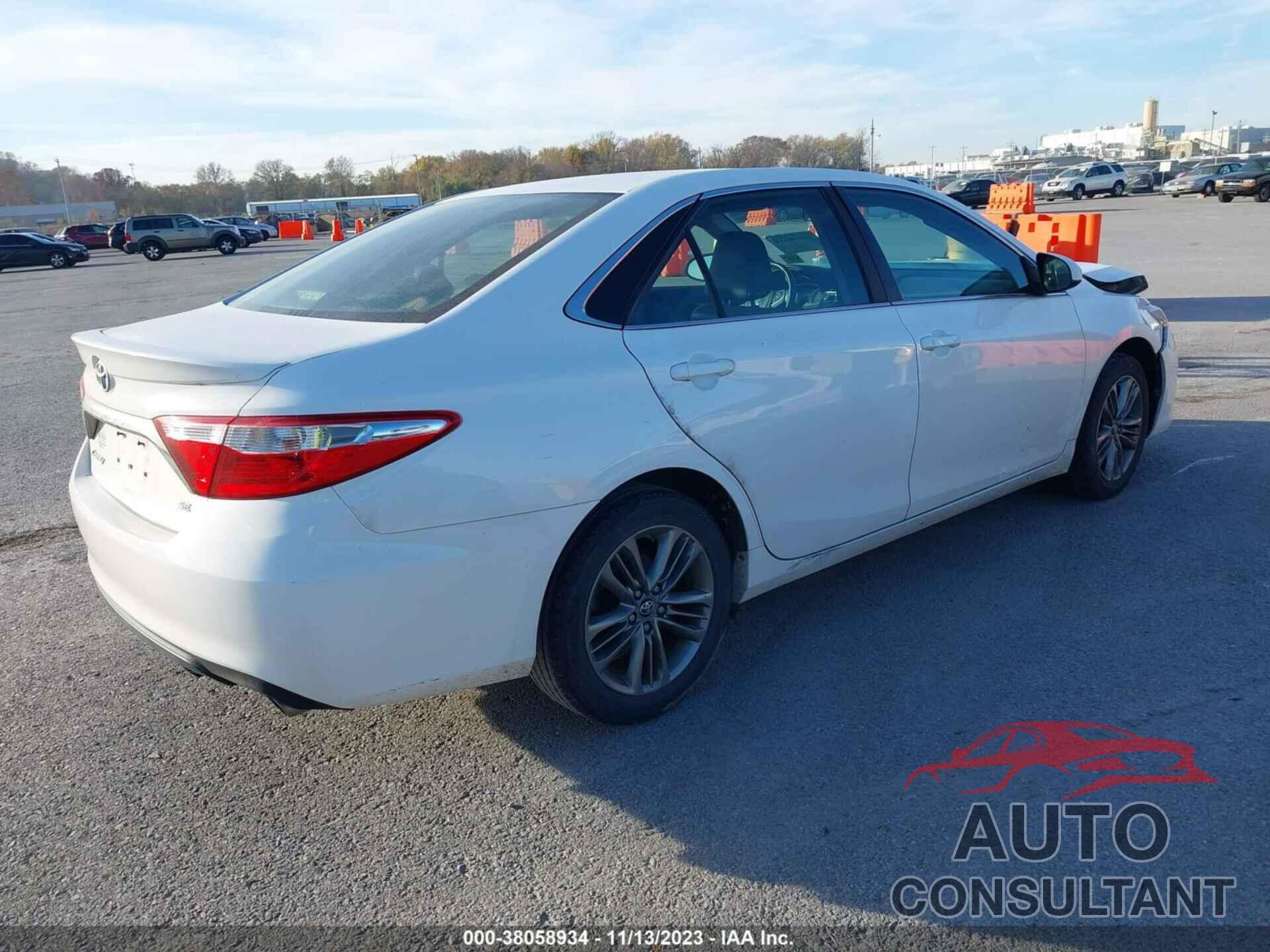 TOYOTA CAMRY 2017 - 4T1BF1FK8HU368688