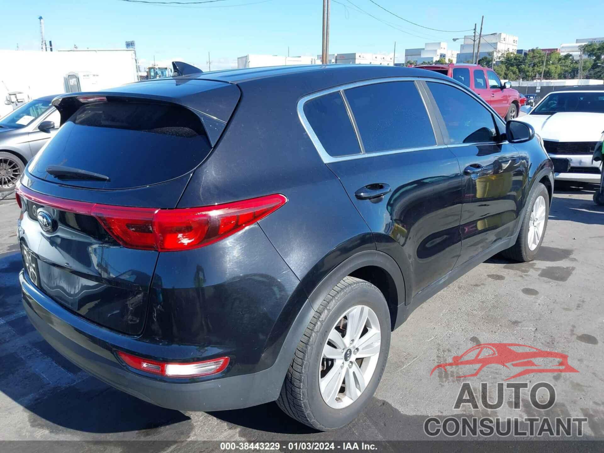 KIA SPORTAGE 2017 - KNDPM3AC1H7299210