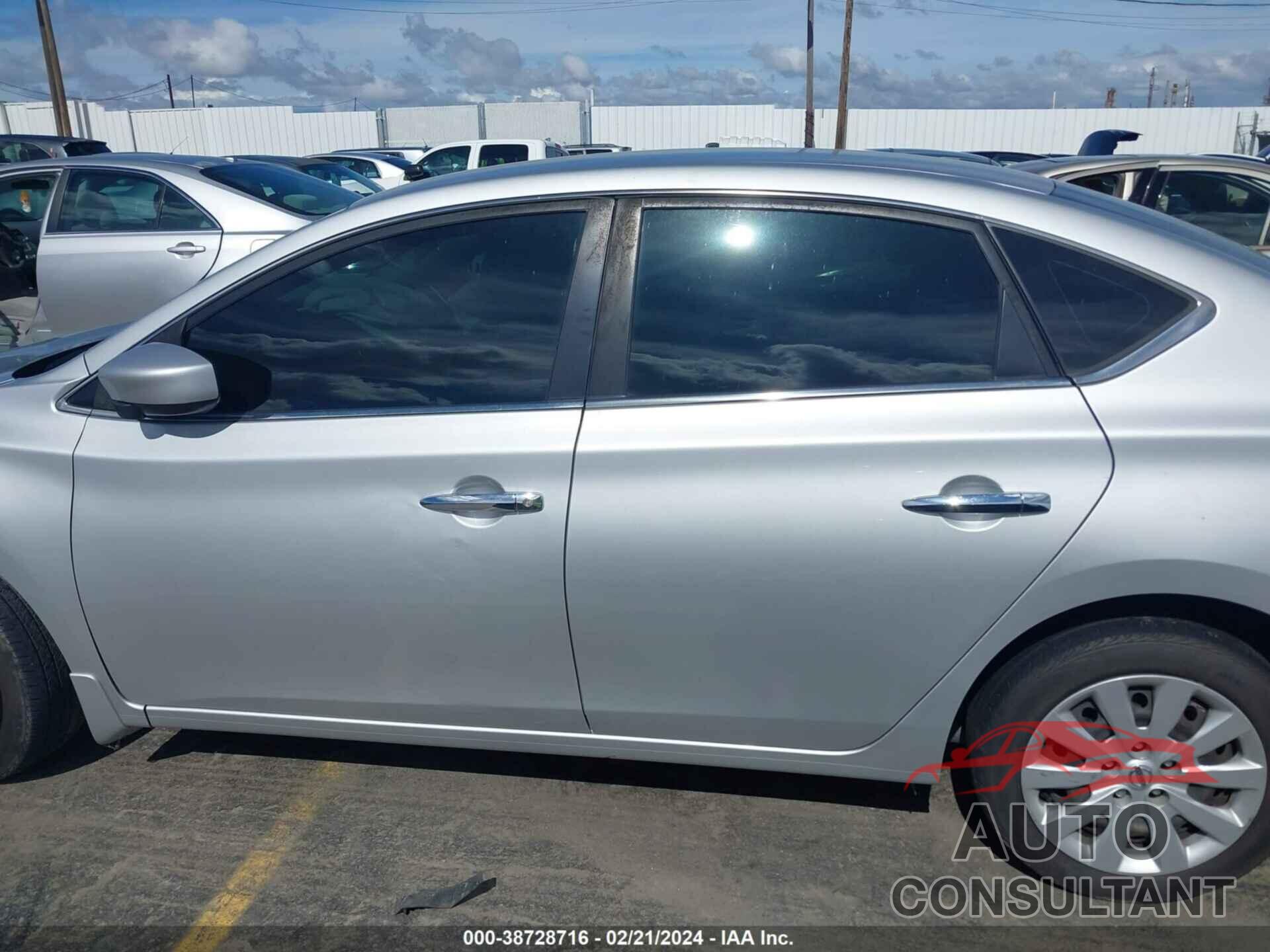 NISSAN SENTRA 2019 - 3N1AB7APXKY266365