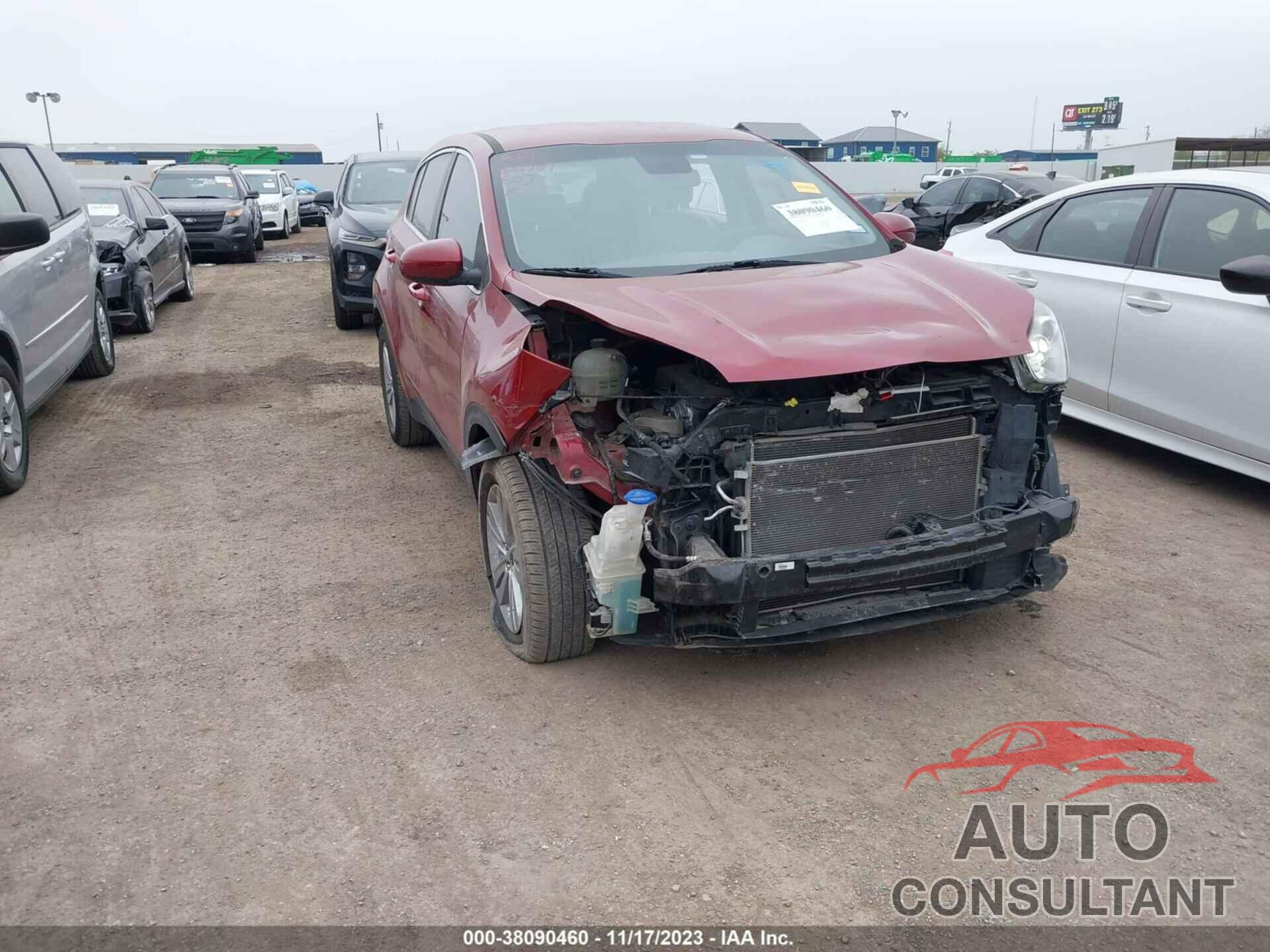 KIA SPORTAGE 2017 - KNDPM3AC2H7054111