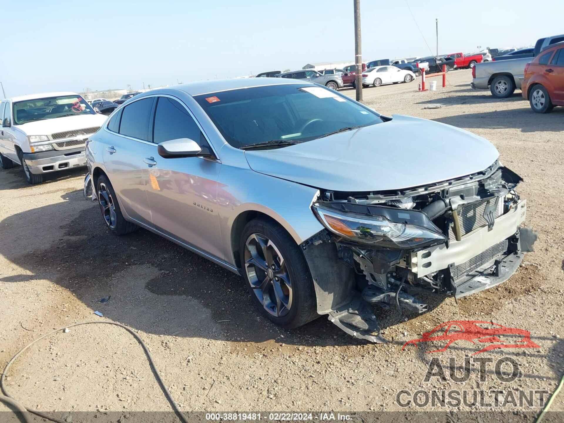 CHEVROLET MALIBU 2022 - 1G1ZD5ST7NF124490