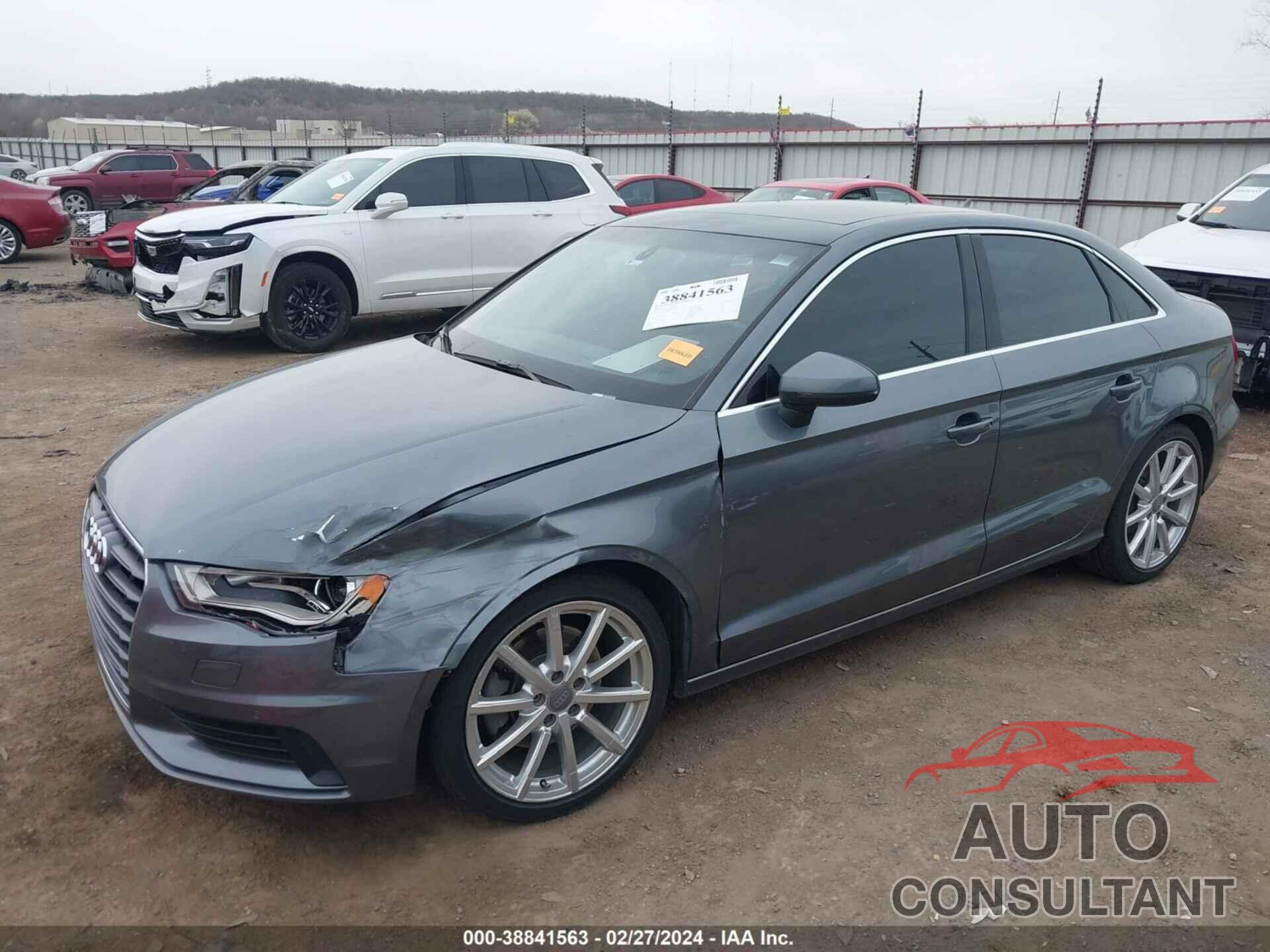 AUDI A3 2016 - WAUE8GFF9G1044454