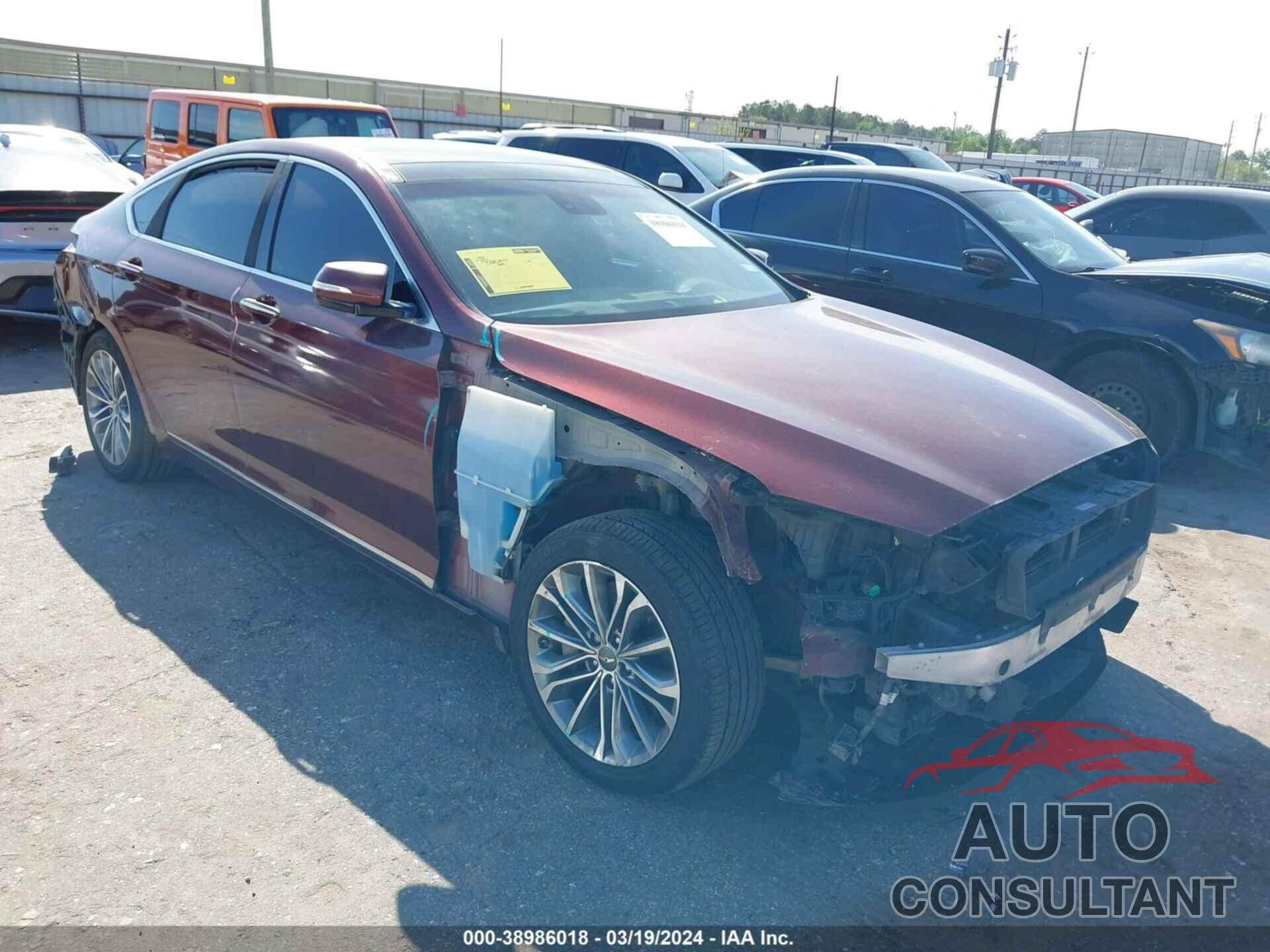 HYUNDAI GENESIS 2016 - KMHGN4JE1GU138386