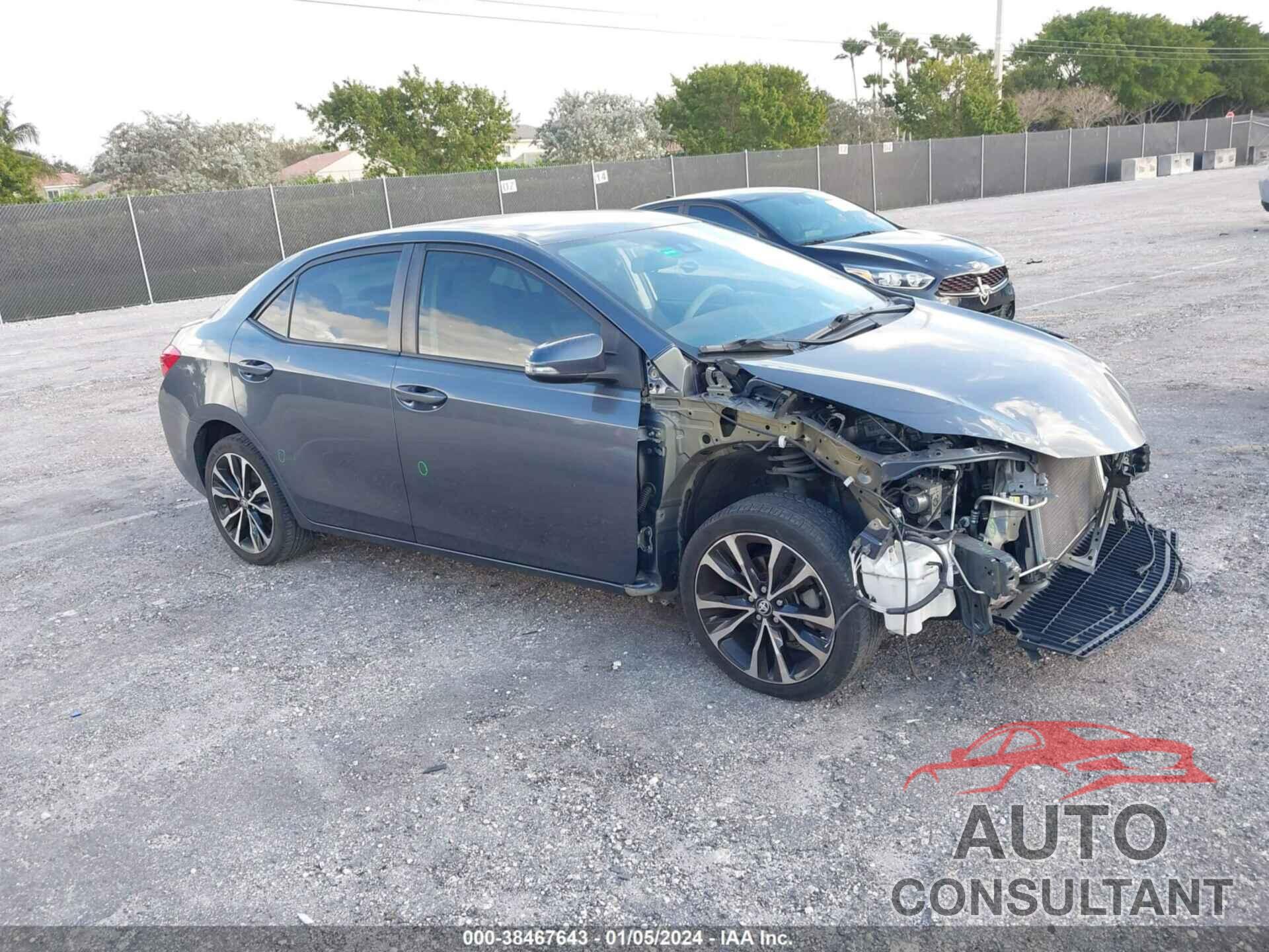 TOYOTA COROLLA 2018 - 5YFBURHEXJP779433