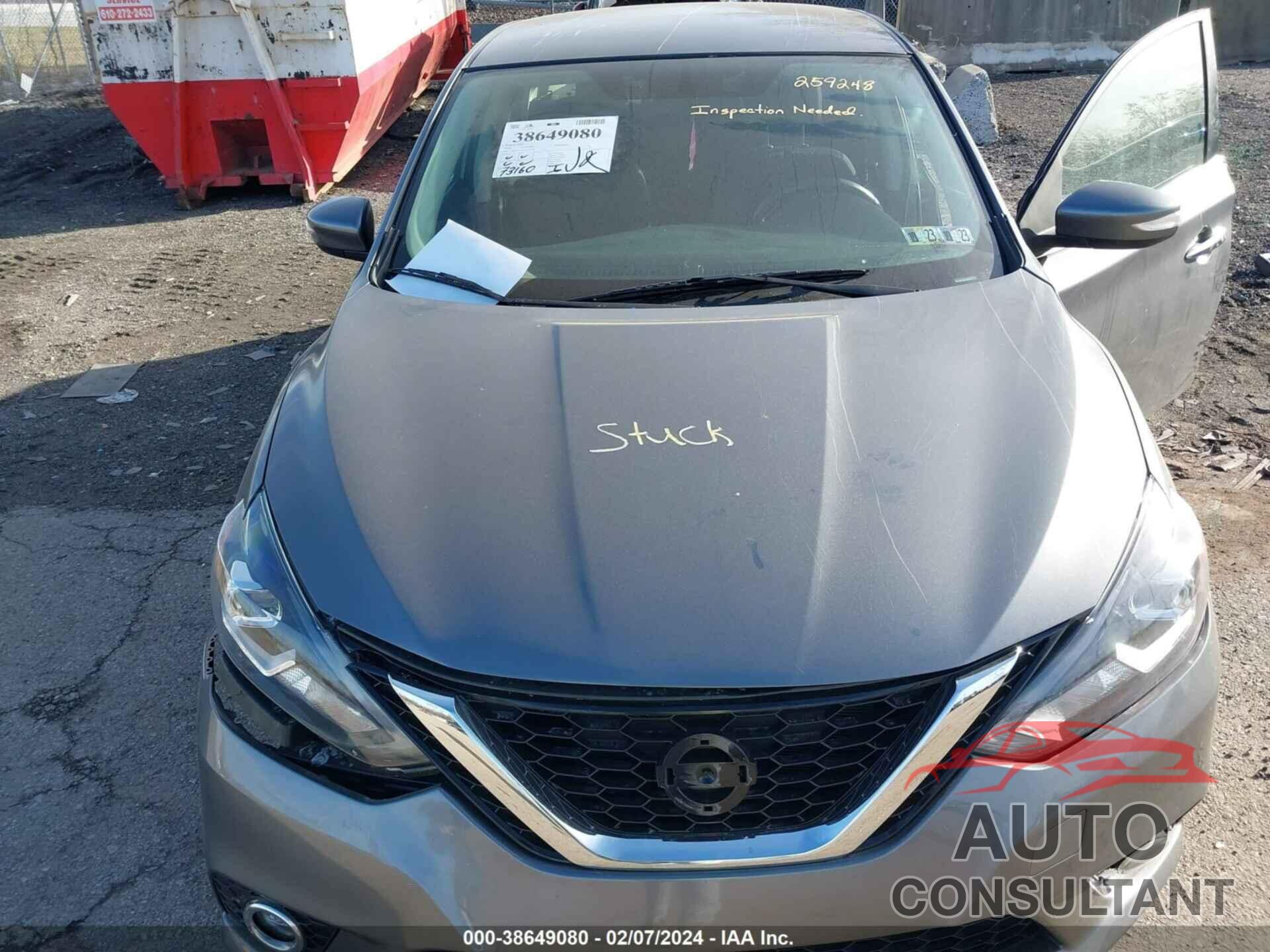 NISSAN SENTRA 2016 - 3N1AB7AP5GY259248