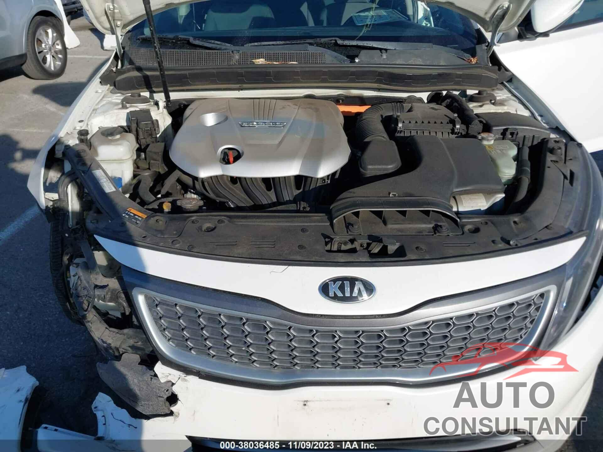 KIA OPTIMA HYBRID 2016 - KNAGM4AD1G5095917