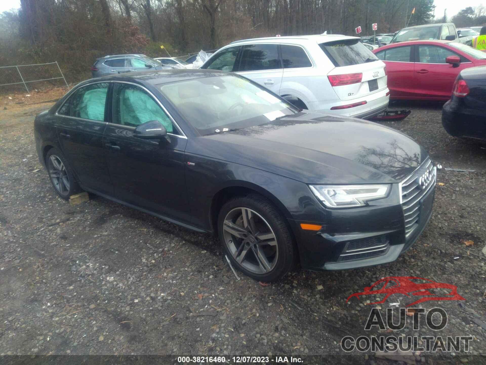 AUDI A4 2017 - WAUENAF46HN030297