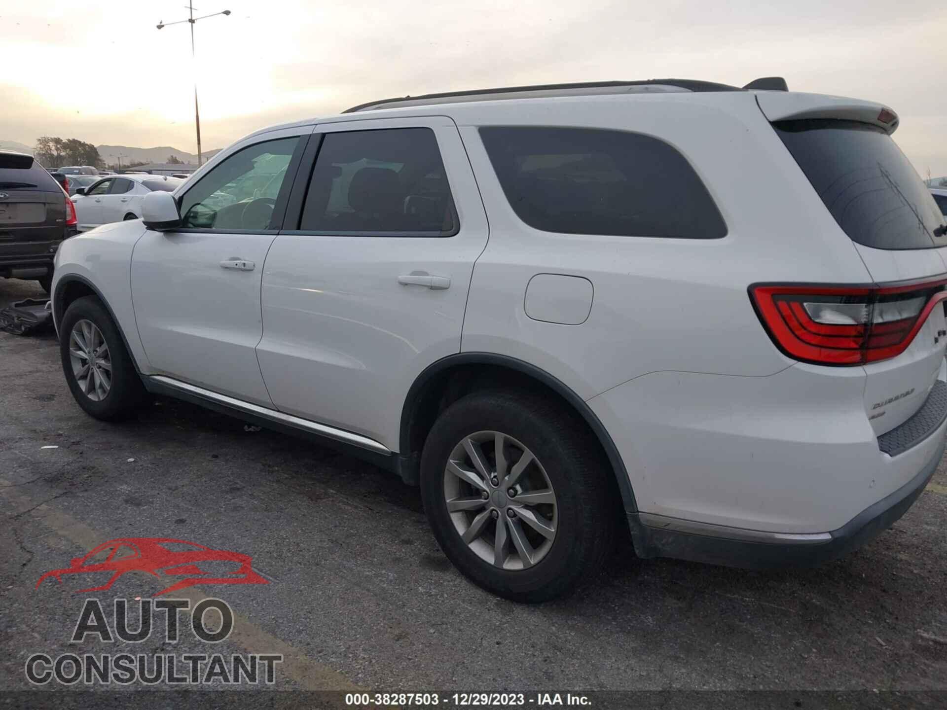 DODGE DURANGO 2017 - 1C4RDJAG5HC746838