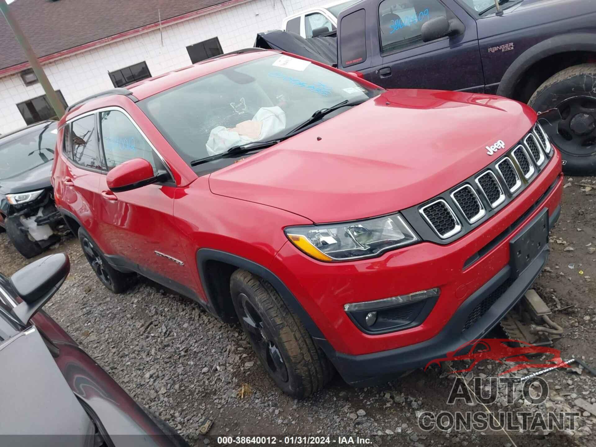 JEEP COMPASS 2018 - 3C4NJDBB7JT256956