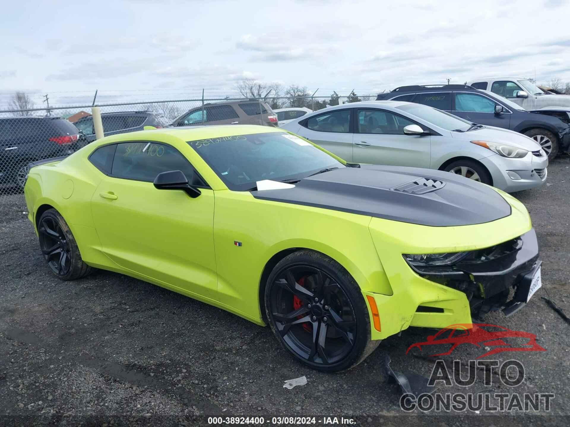 CHEVROLET CAMARO 2019 - 1G1FG1R70K0146289