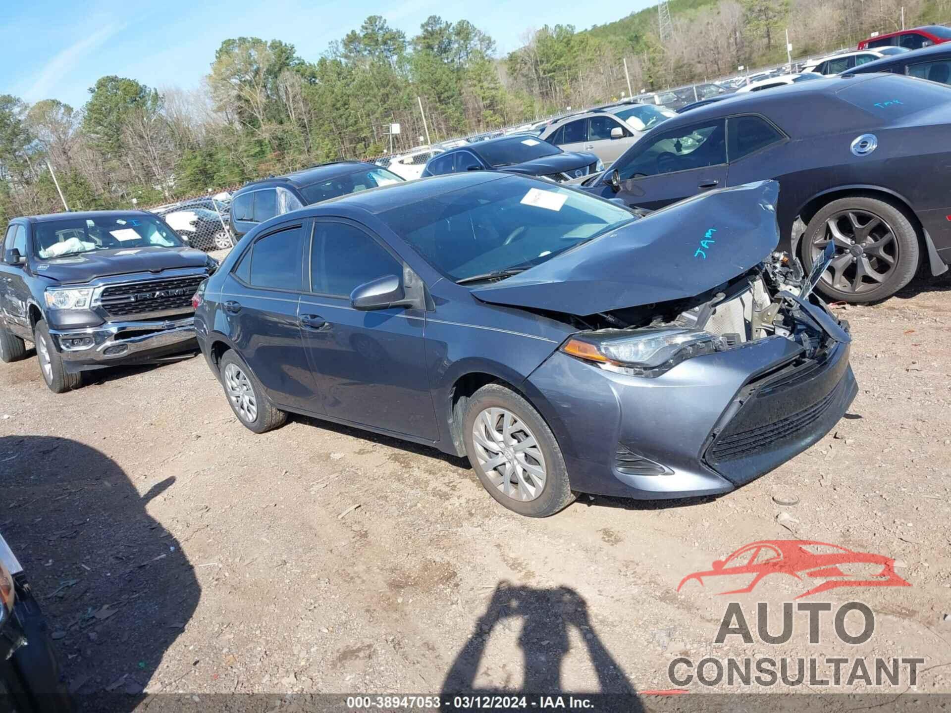TOYOTA COROLLA 2019 - 5YFBURHE5KP942457