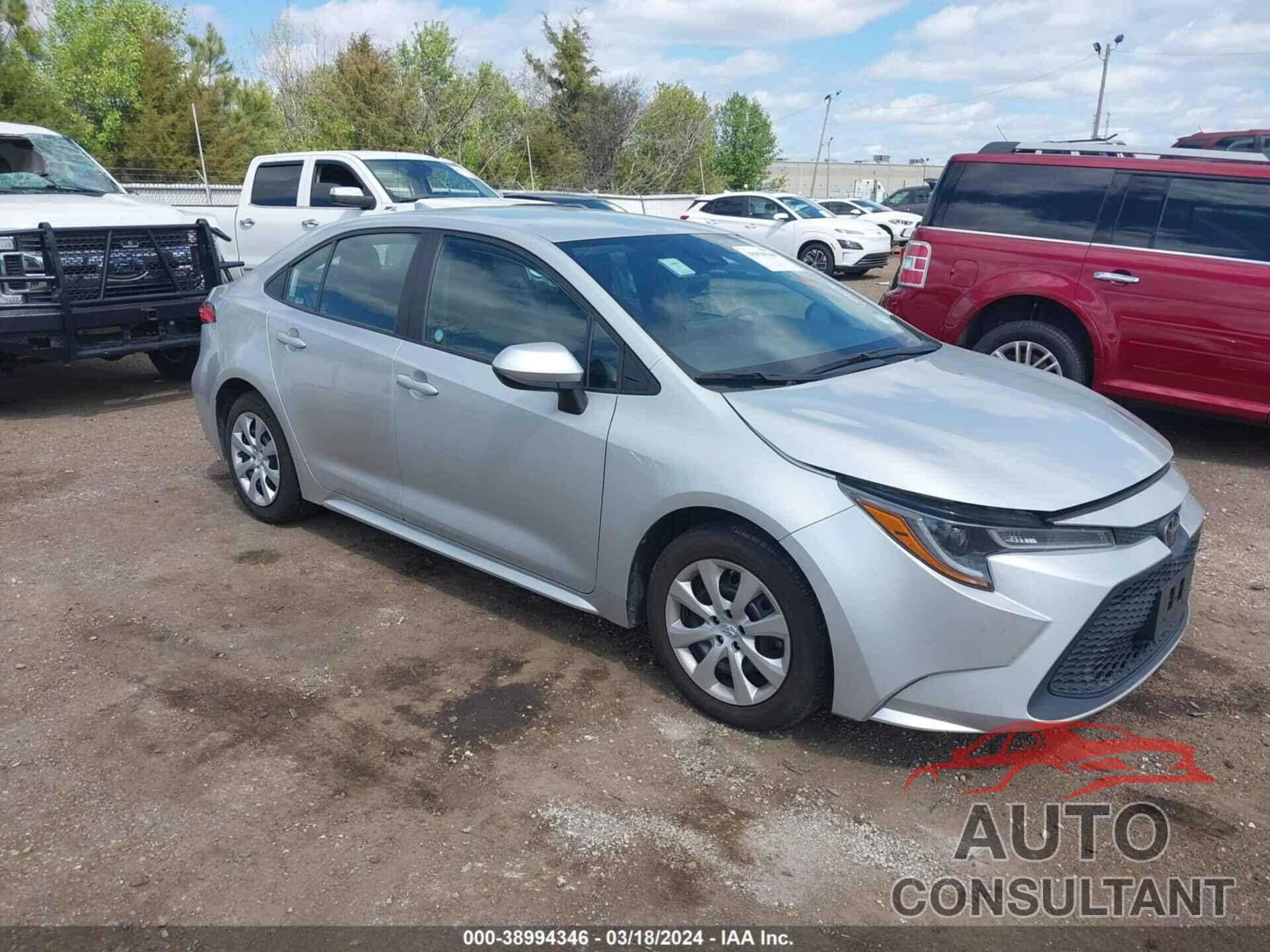 TOYOTA COROLLA 2022 - 5YFEPMAE5NP275296