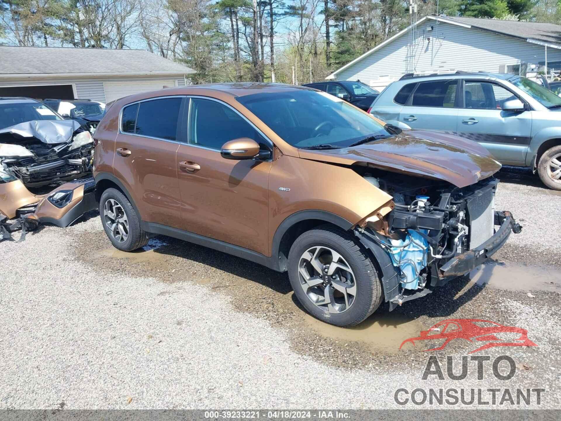 KIA SPORTAGE 2020 - KNDPMCAC3L7726069