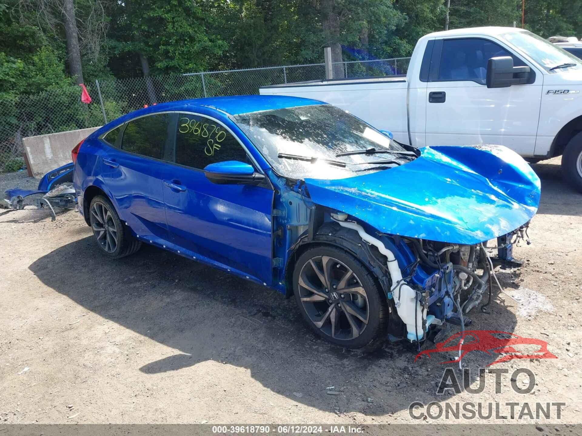 HONDA CIVIC 2019 - 2HGFC2F8XKH555046