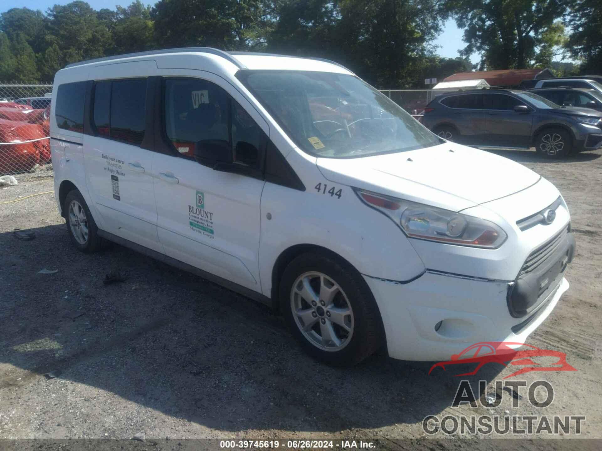 FORD TRANSIT CONNECT 2016 - NM0GE9F77G1237773