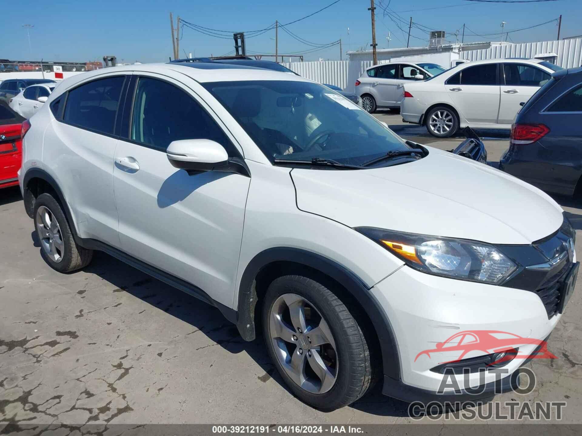 HONDA HR-V 2017 - 3CZRU5G54HM726442