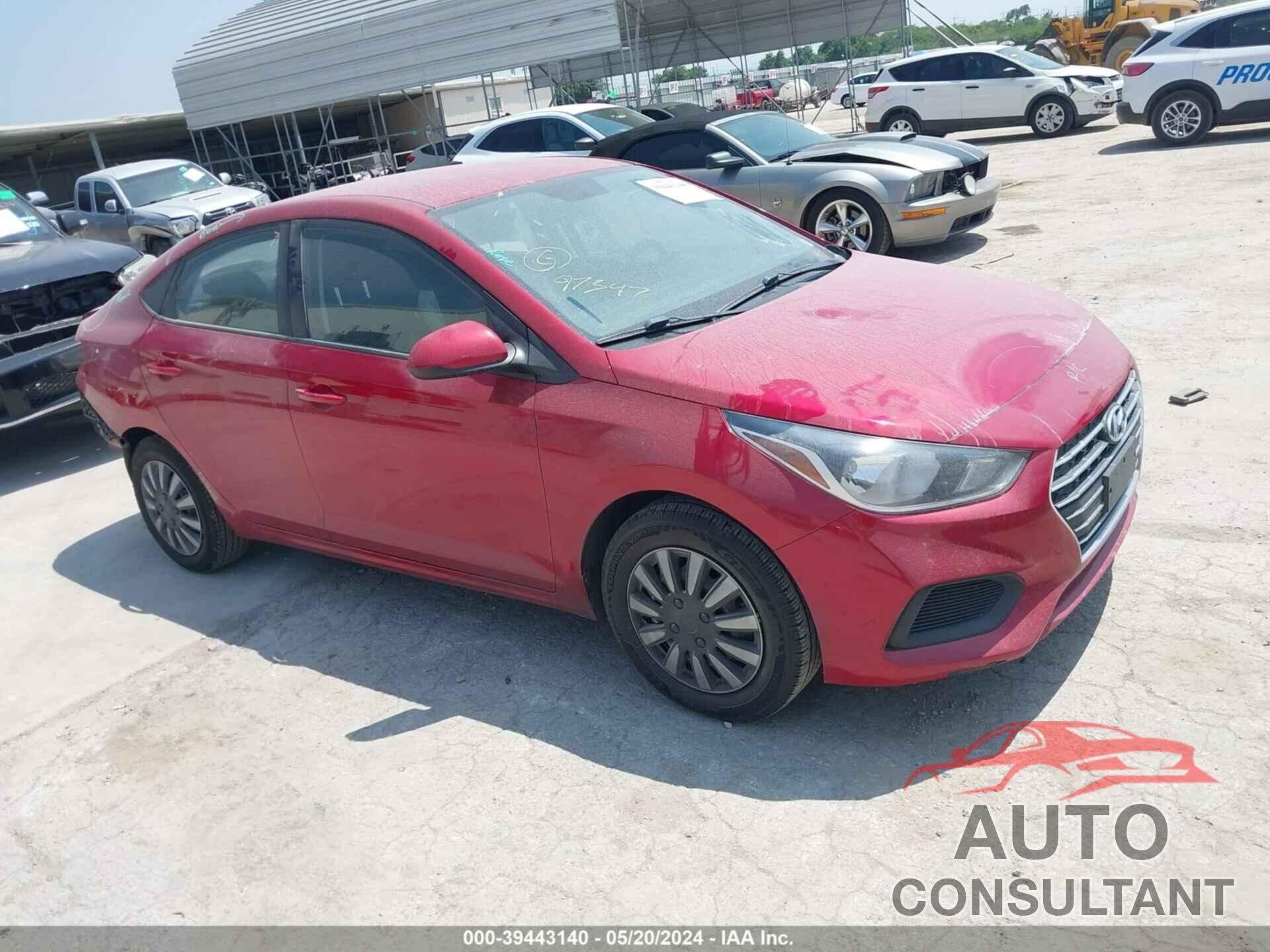 HYUNDAI ACCENT 2020 - 3KPC24A66LE112699