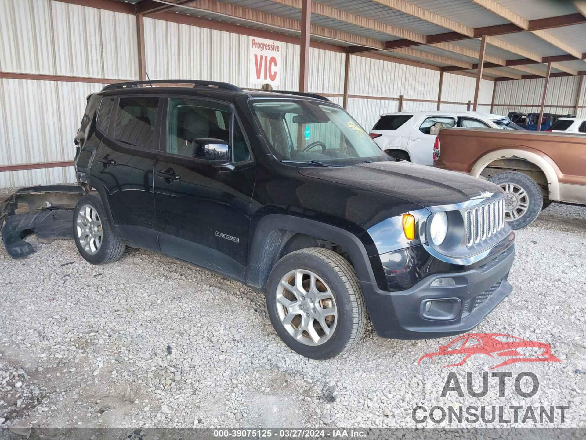 JEEP RENEGADE 2017 - ZACCJBBB4HPG57166