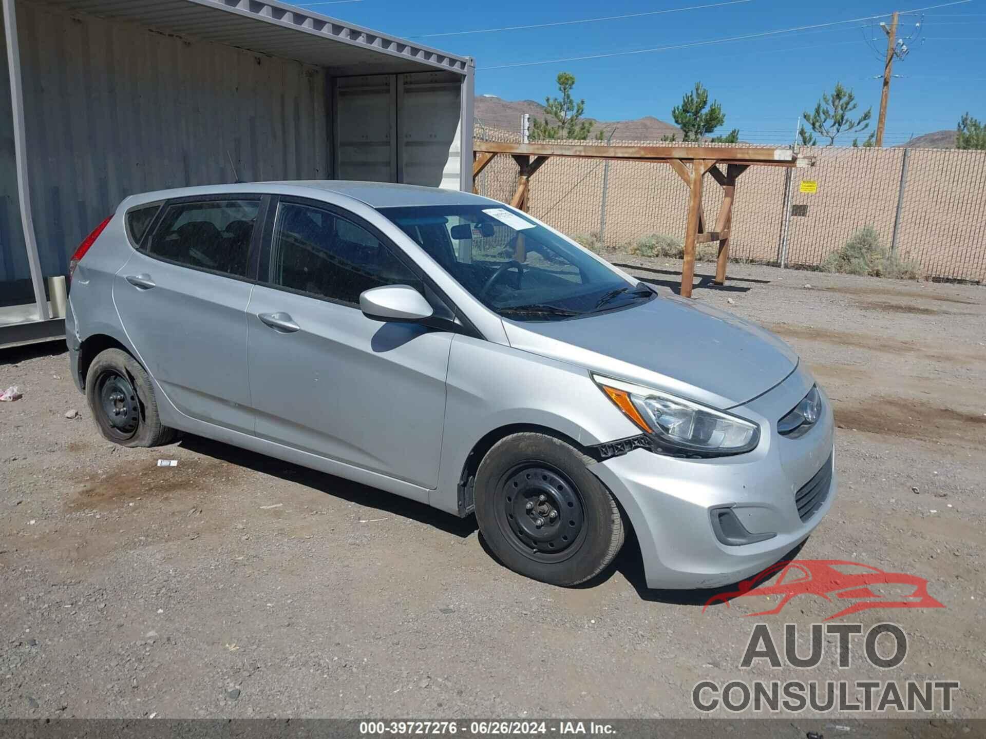 HYUNDAI ACCENT 2016 - KMHCT5AE3GU255218