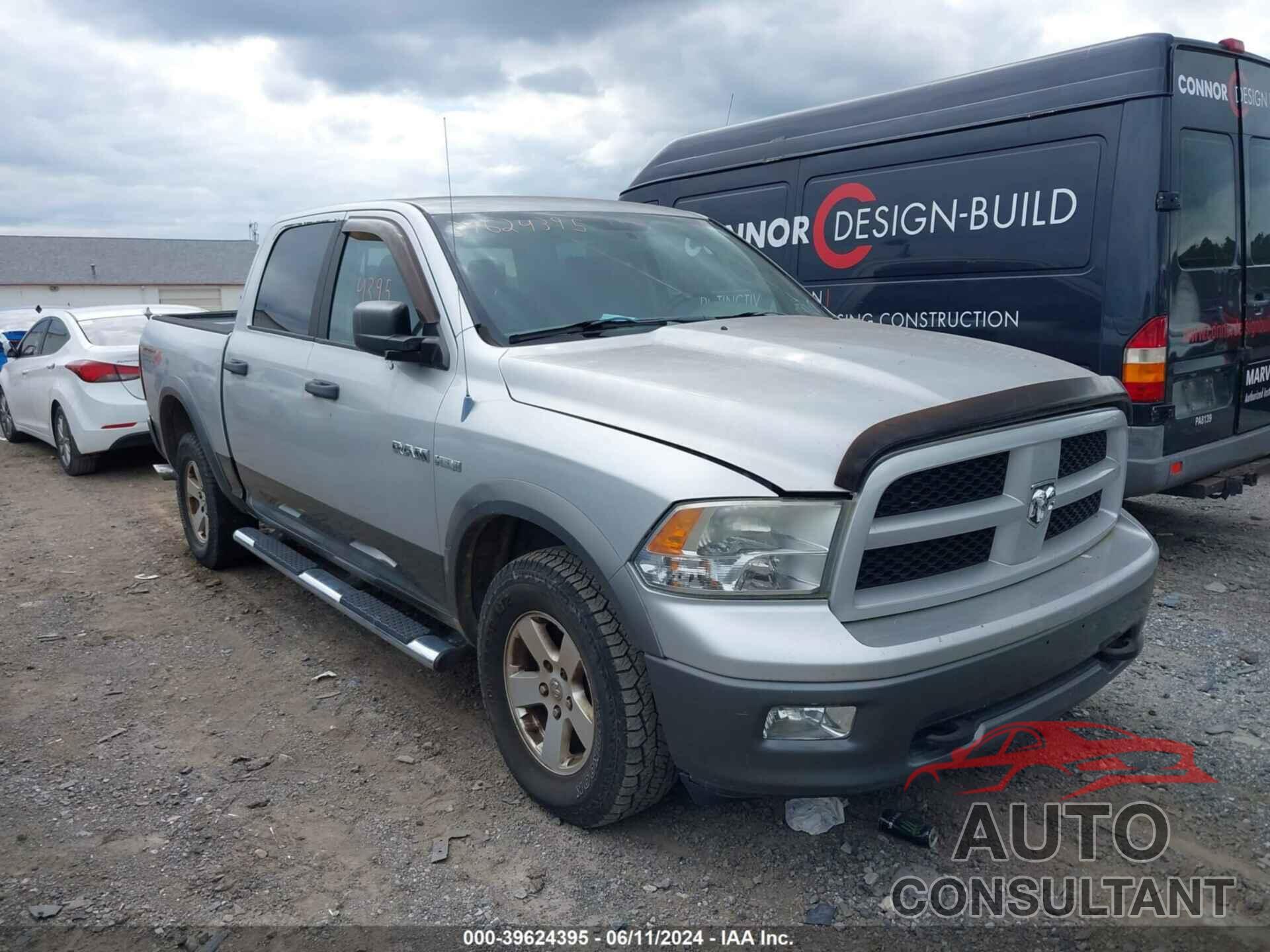 DODGE RAM 1500 2010 - 1D7RV1CT5AS123566