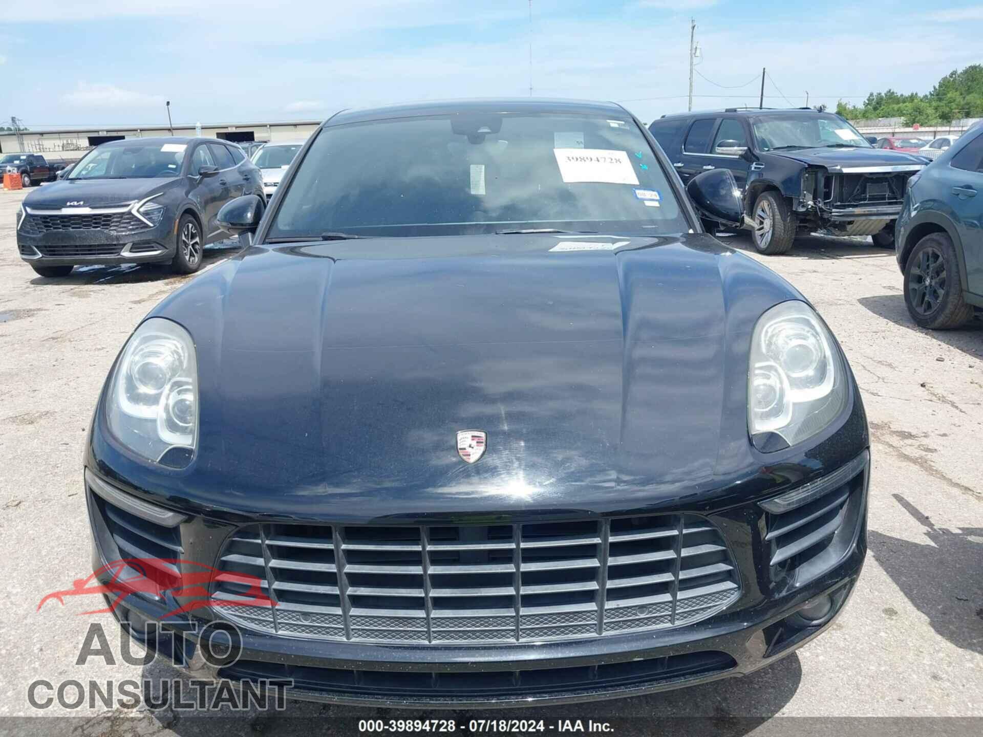 PORSCHE MACAN 2017 - WP1AA2A50HLB81391