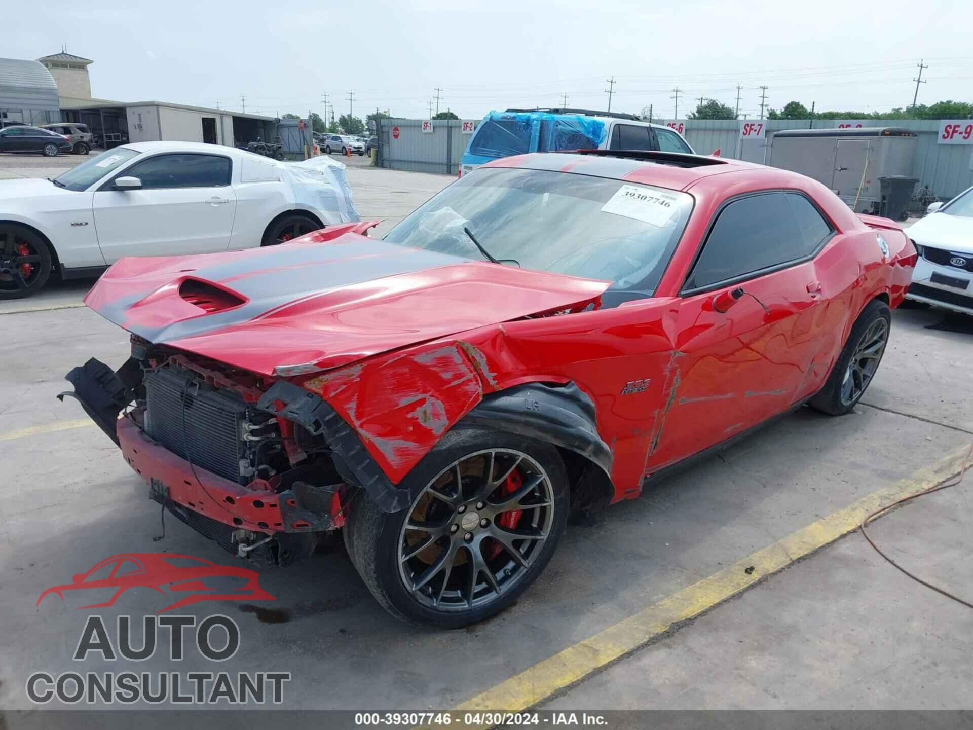 DODGE CHALLENGER 2016 - 2C3CDZDJ9GH119717