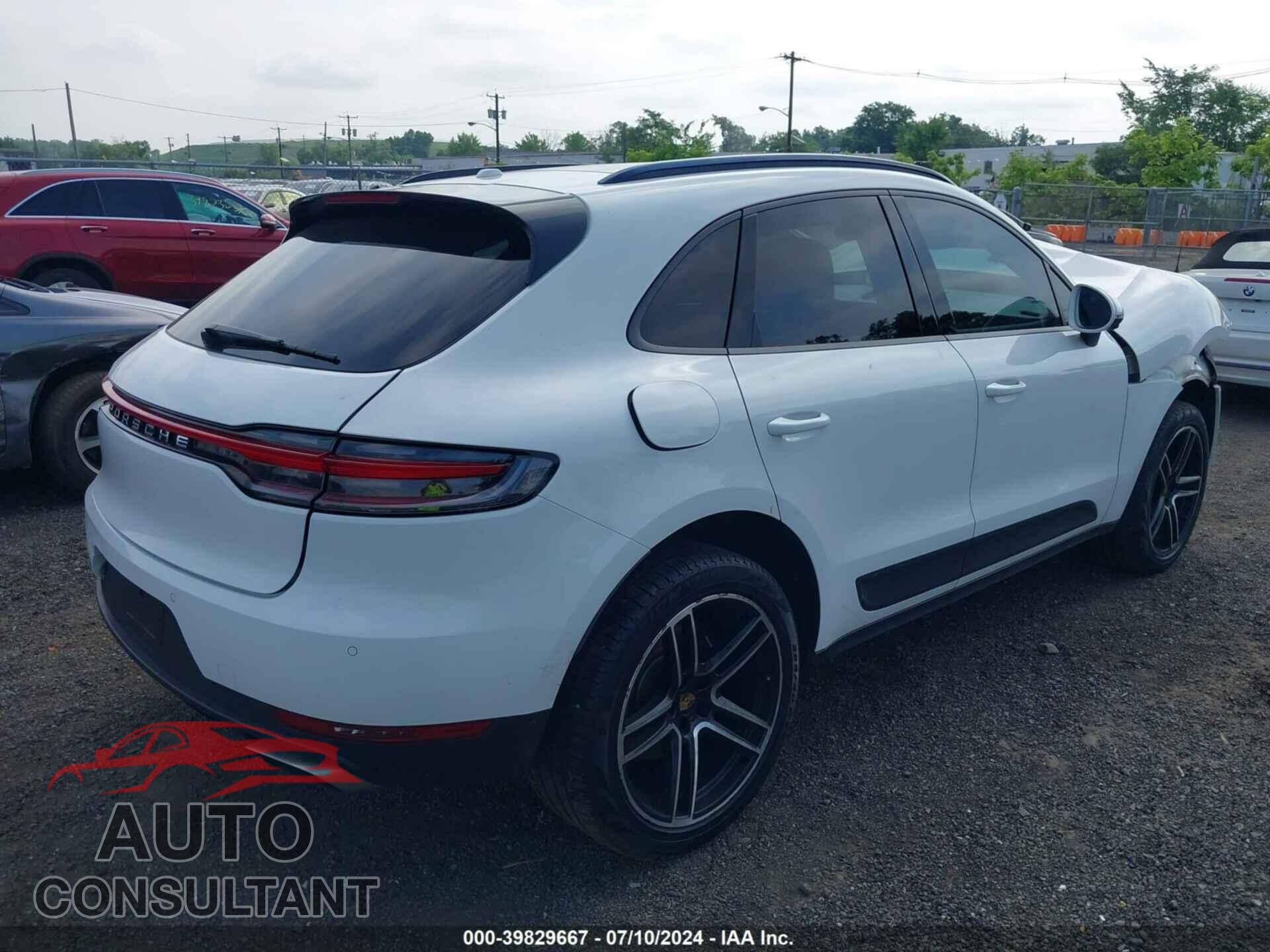 PORSCHE MACAN 2021 - WP1AA2A53MLB10468