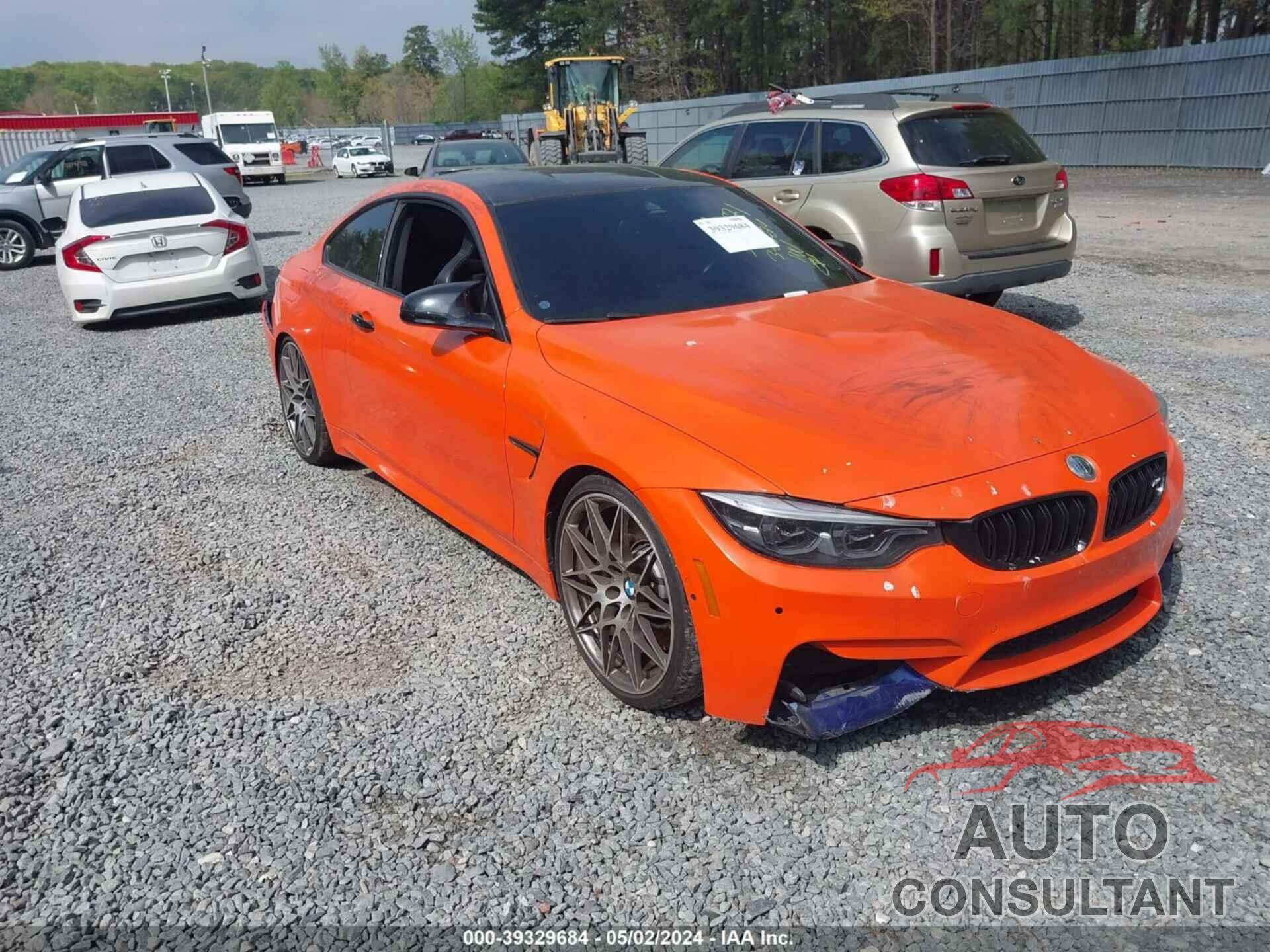 BMW M4 2020 - WBS4Y9C01LAH83172