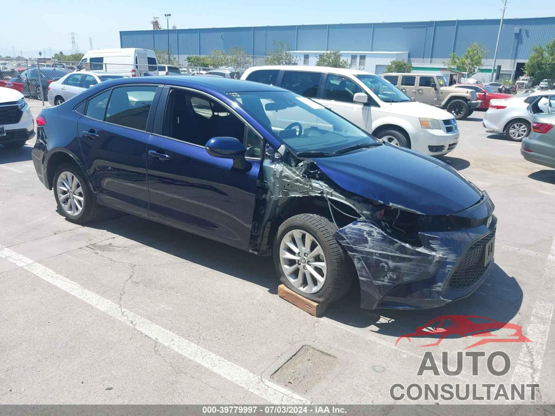 TOYOTA COROLLA 2021 - JTDVPMAE5MJ166307
