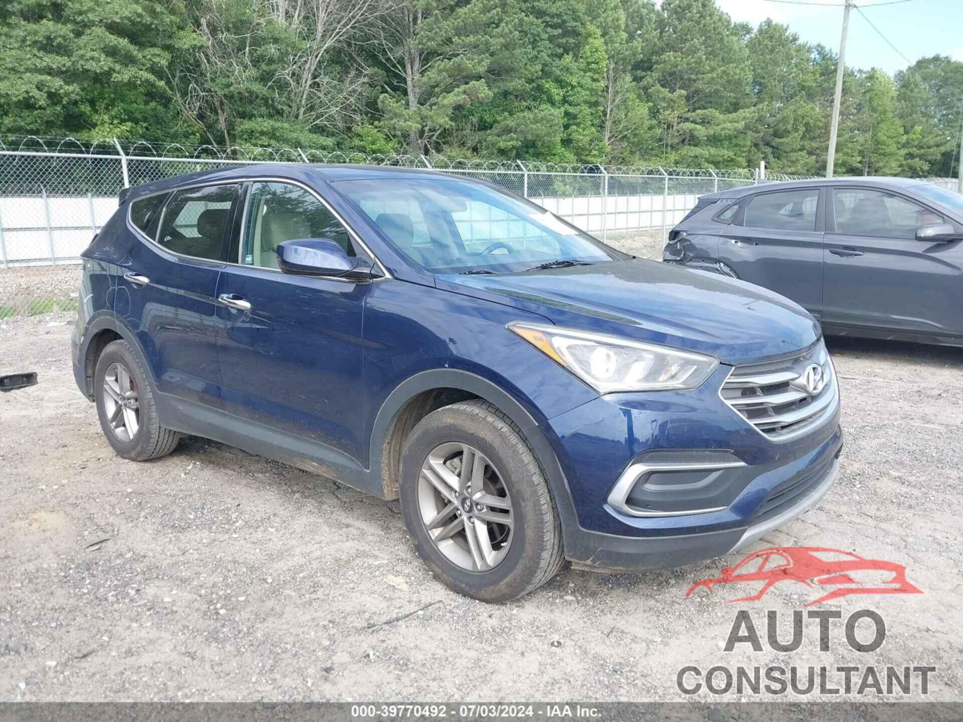 HYUNDAI SANTA FE SPORT 2018 - 5XYZT3LB5JG550884