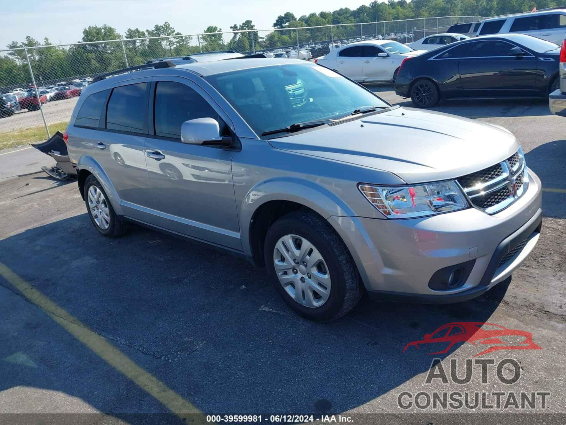 DODGE JOURNEY 2019 - 3C4PDCBB0KT833824