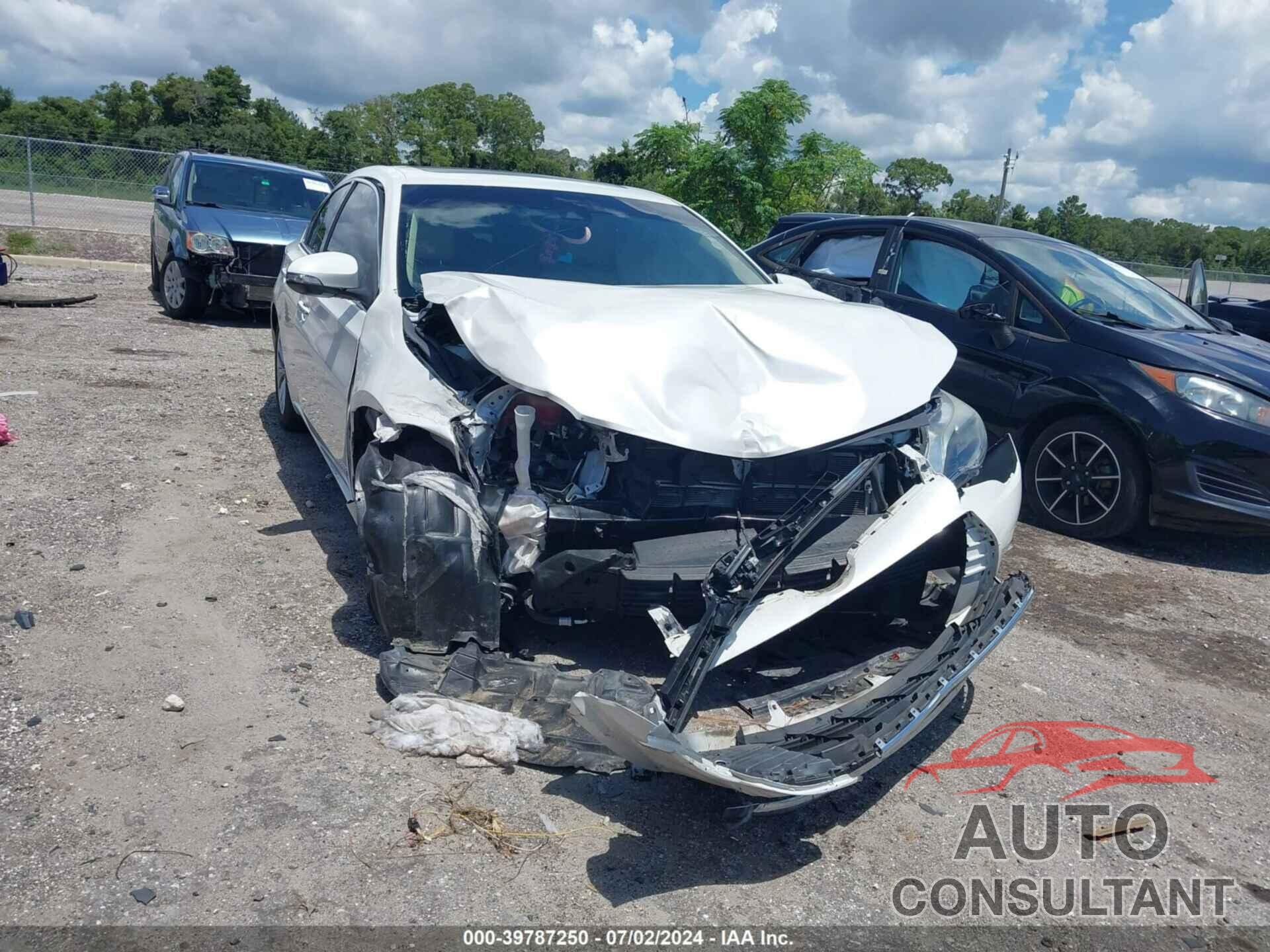 TOYOTA AVALON HYBRID 2017 - 4T1BD1EB6HU058711