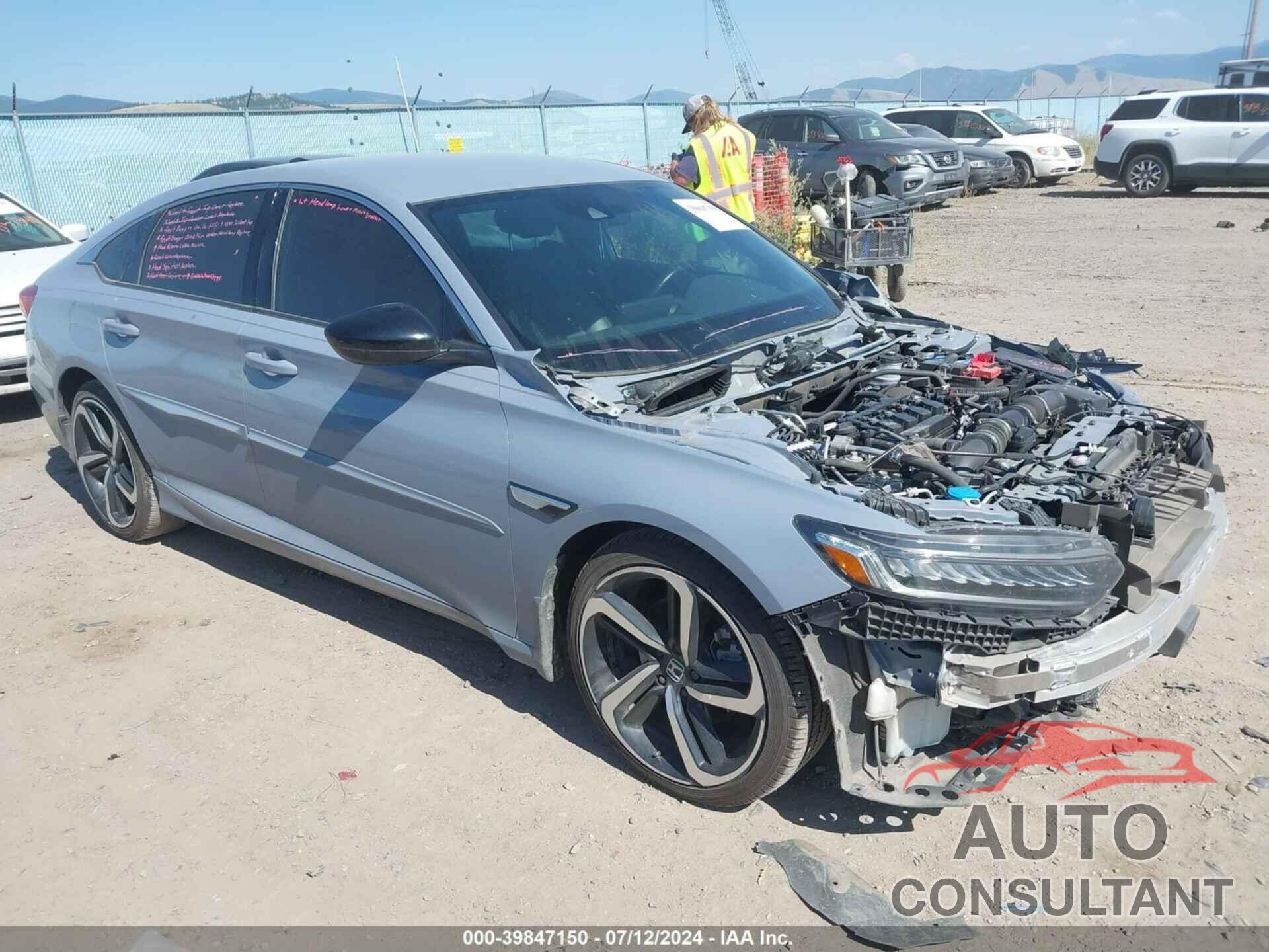 HONDA ACCORD 2022 - 1HGCV1F35NA015280