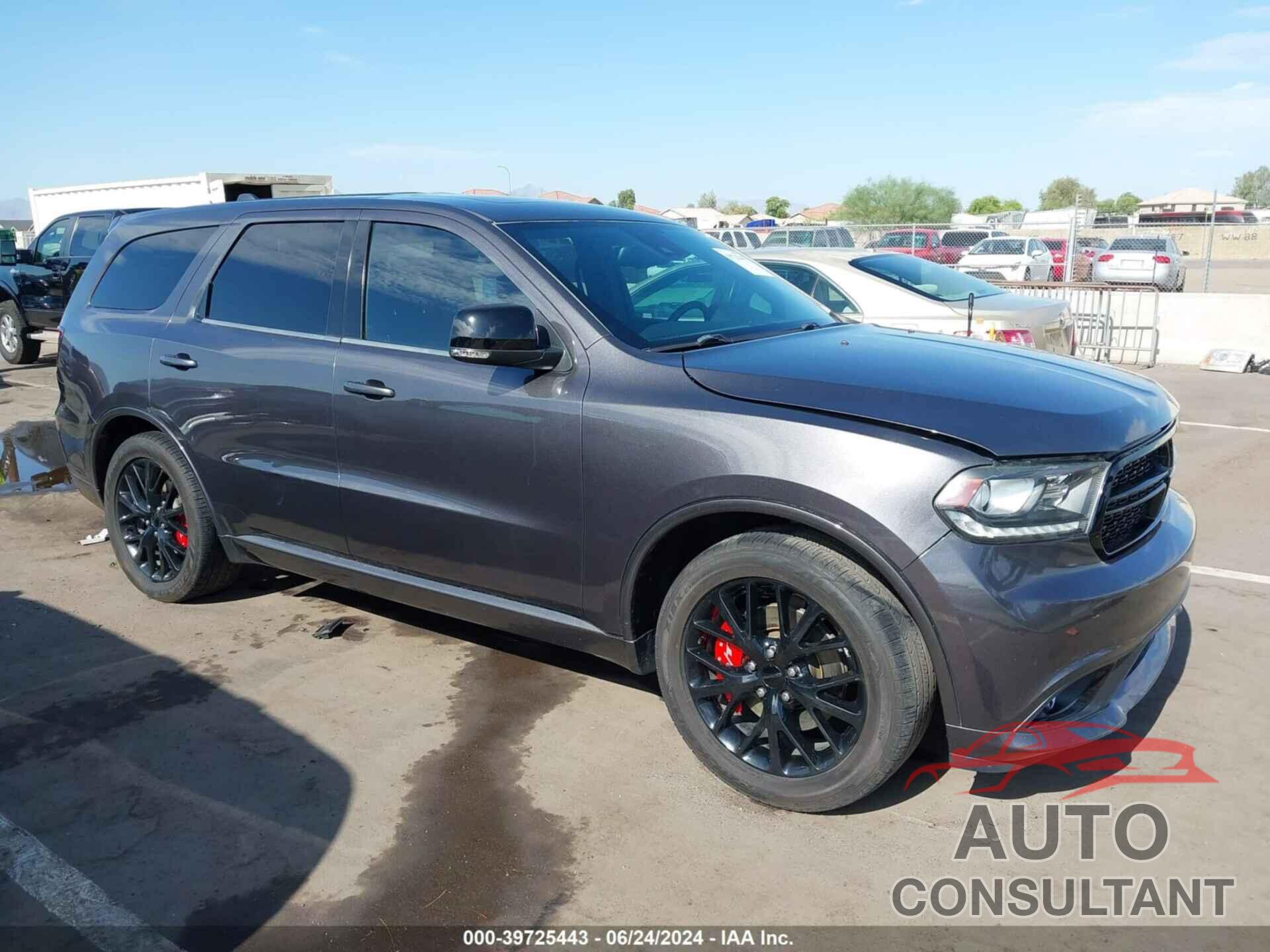 DODGE DURANGO 2016 - 1C4SDHCT9GC424139