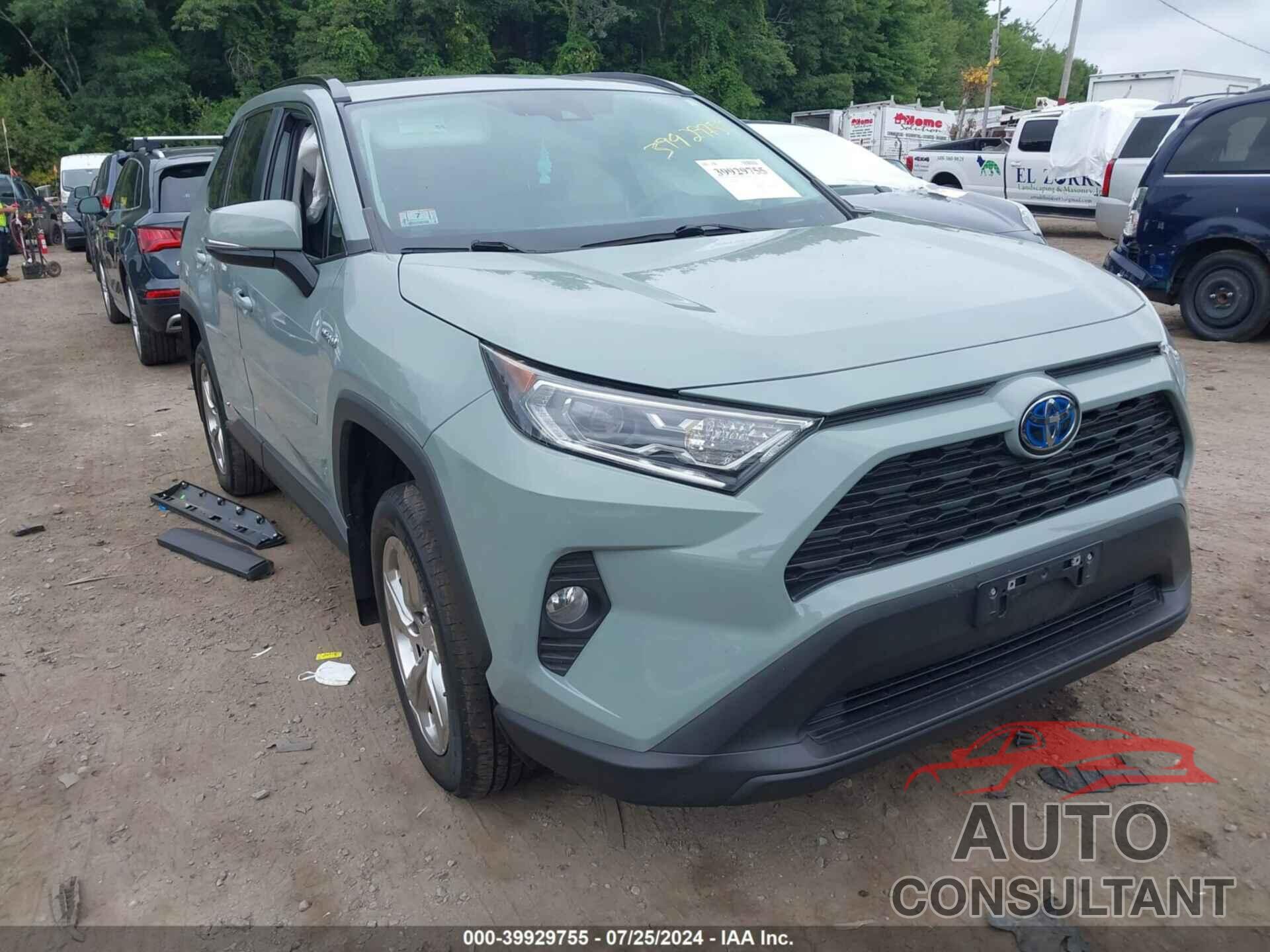 TOYOTA RAV4 HYBRID 2021 - 4T3B6RFV8MU045249